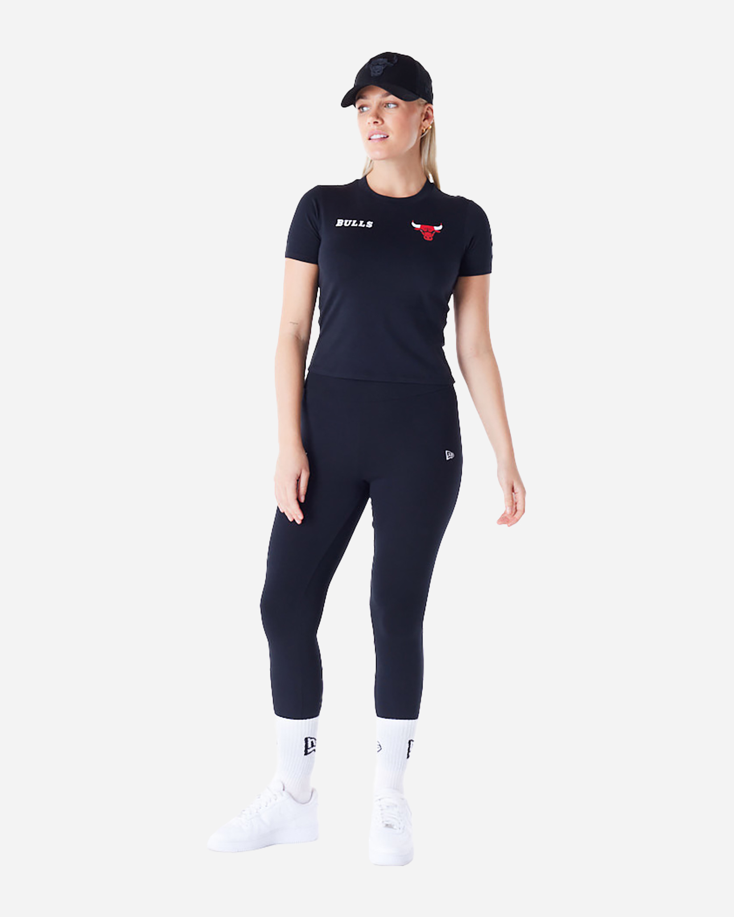 T-shirt NEW ERA BULLS W - Nero - 2 | Cisalfa Sport