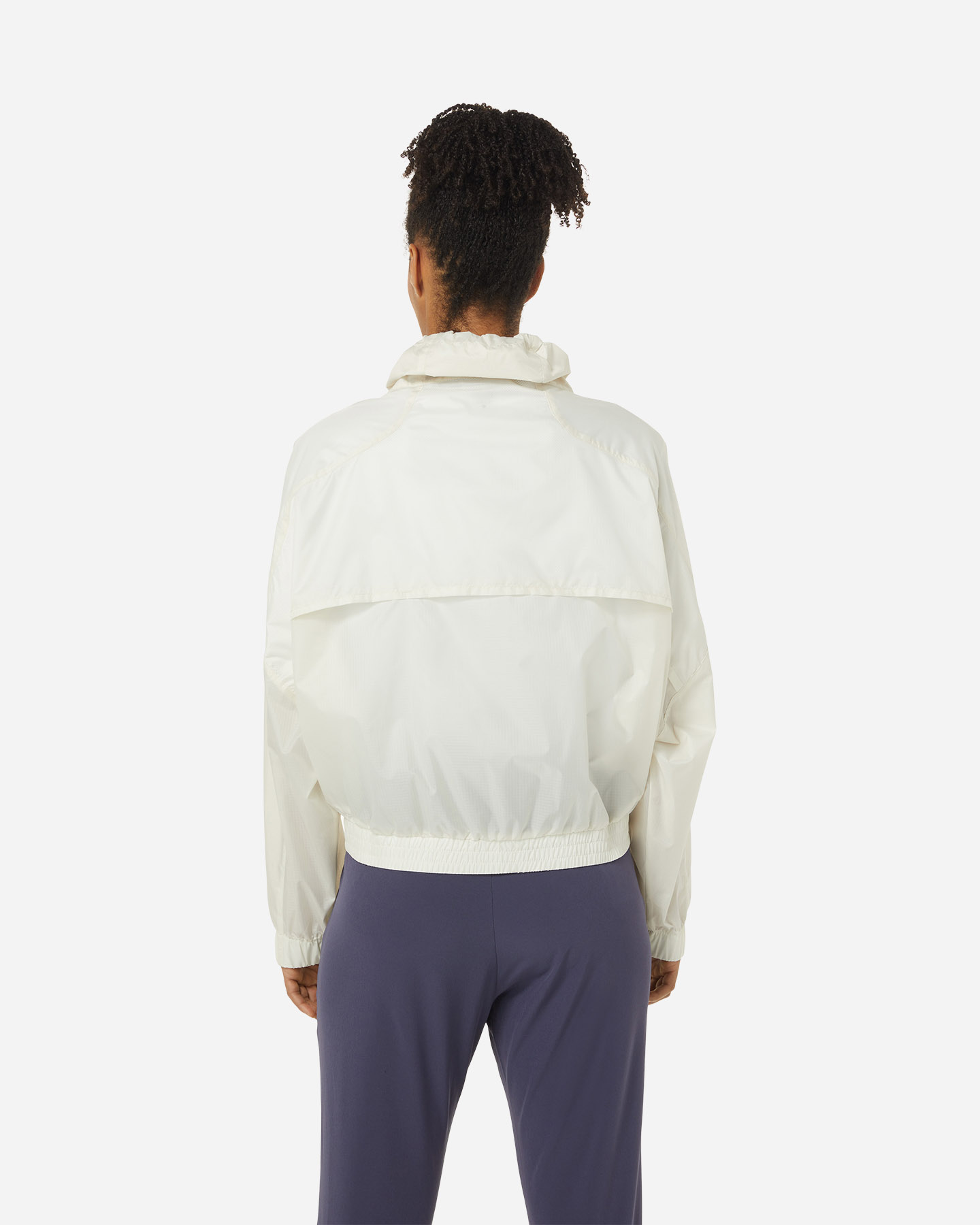 Giacca running ASICS WOVEN W - Bianco - 2 | Cisalfa Sport