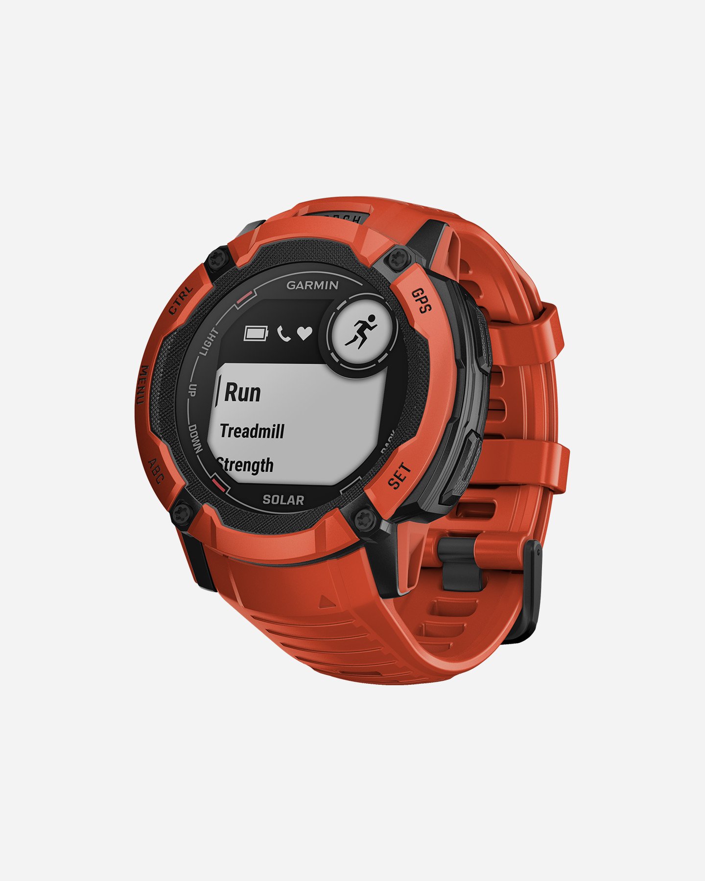 Orologio multifunzione GARMIN INSTINCT 2X SOLAR  - Rosso - 2 | Cisalfa Sport