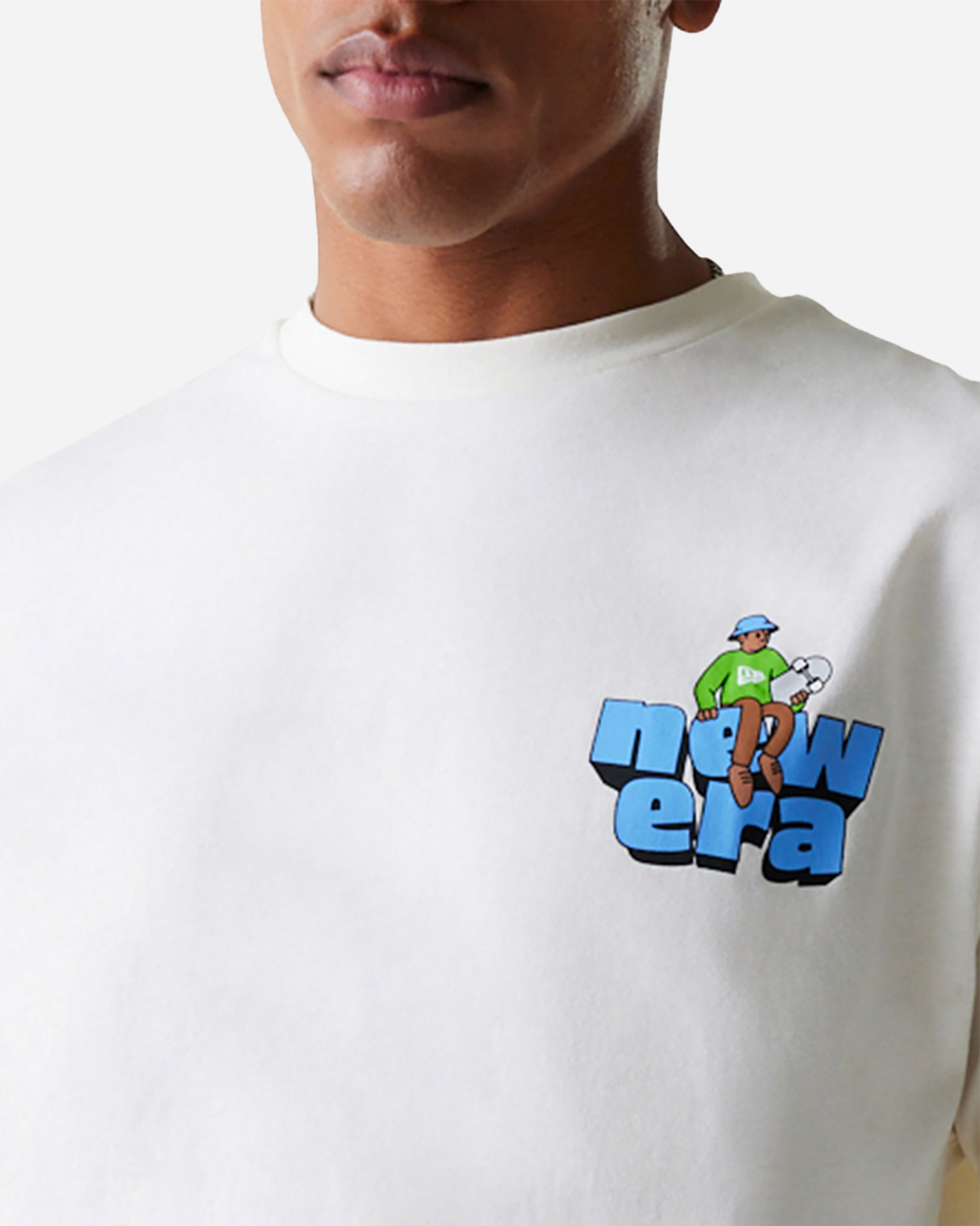 T-shirt NEW ERA GRAPHIC M - Bianco - 3 | Cisalfa Sport