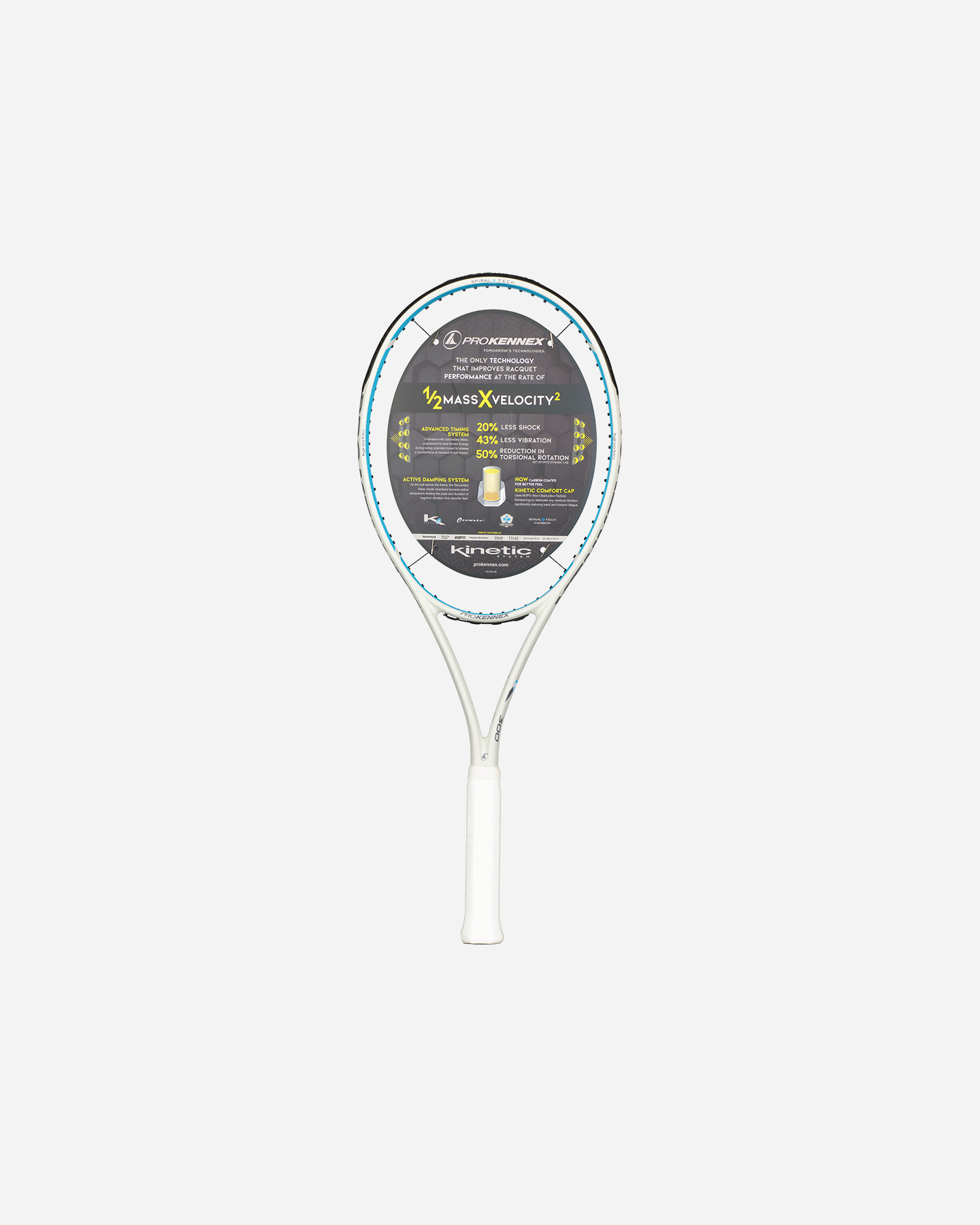 Telaio tennis PRO KENNEX K15 300GR  - Bianco - 1 | Cisalfa Sport
