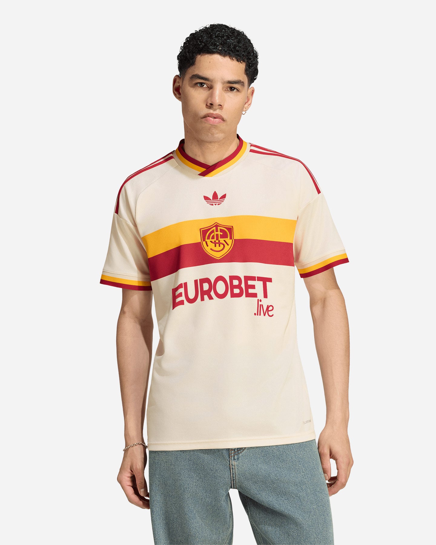 Maglia calcio ufficiale ADIDAS AS ROMA AWAY 26-27 M - Color mix - 2 | Cisalfa Sport