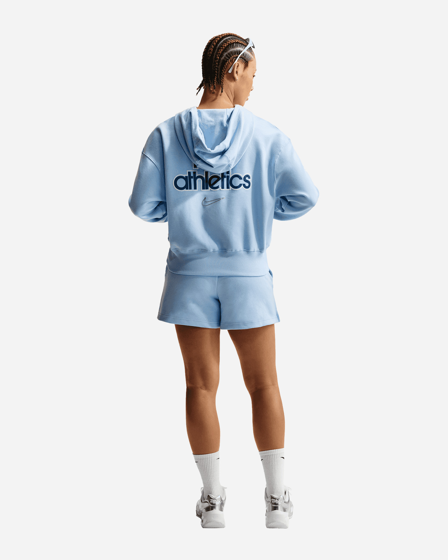 Felpa NIKE GYM LIFE W - Azzurro - 3 | Cisalfa Sport