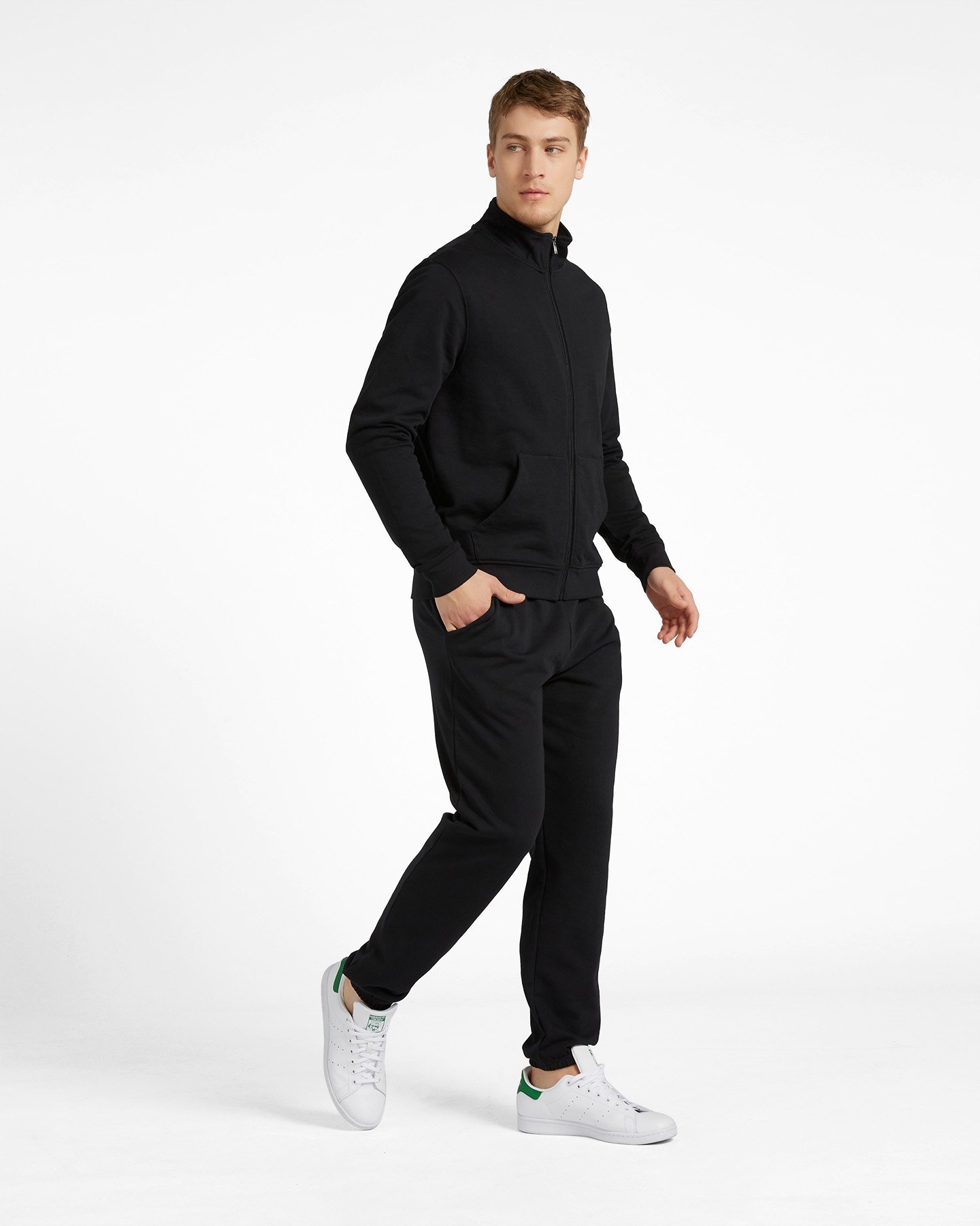 Felpa ABC TRACK FULLZIP M - Nero - 3 | Cisalfa Sport