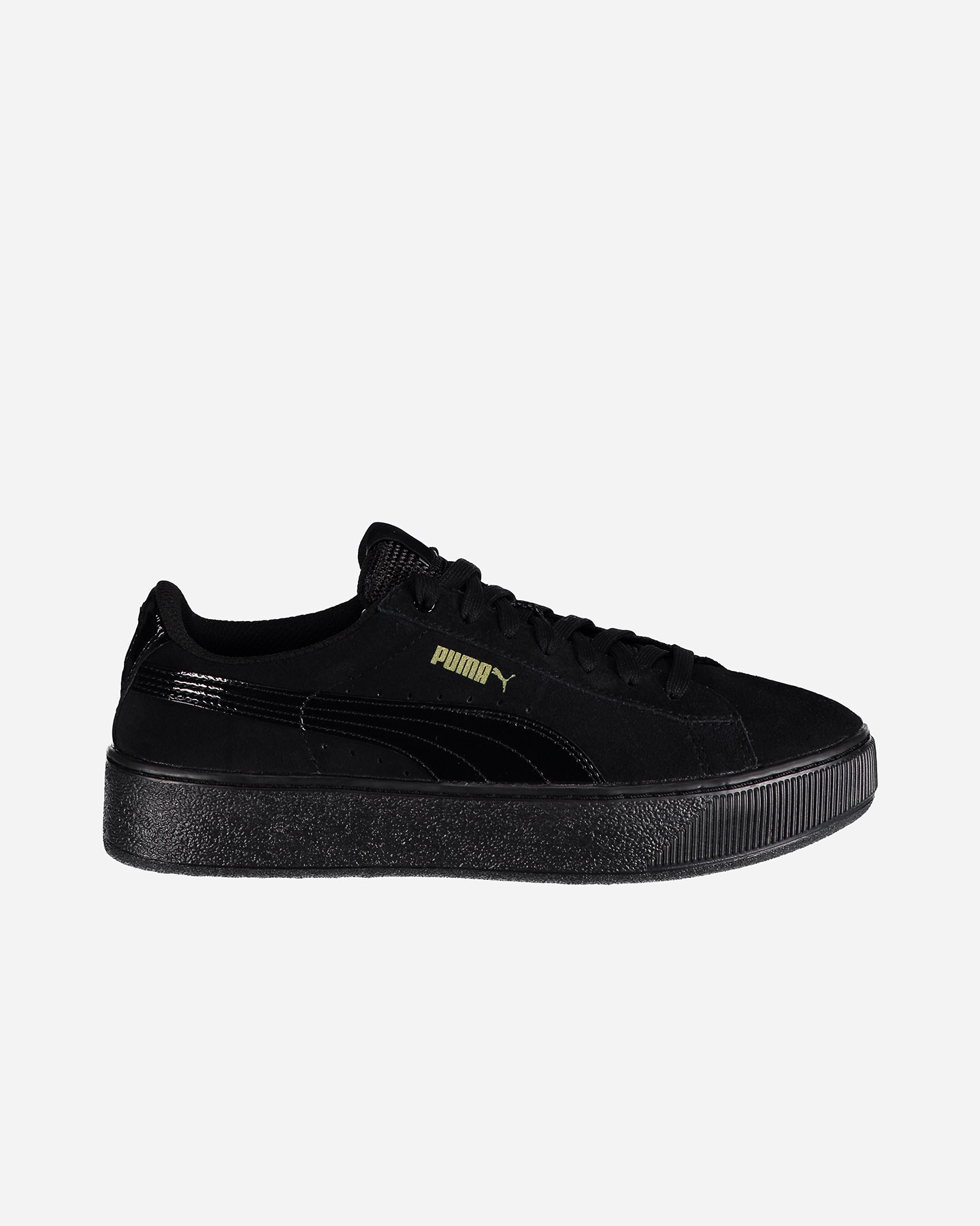 puma vikky platform bianche e nere