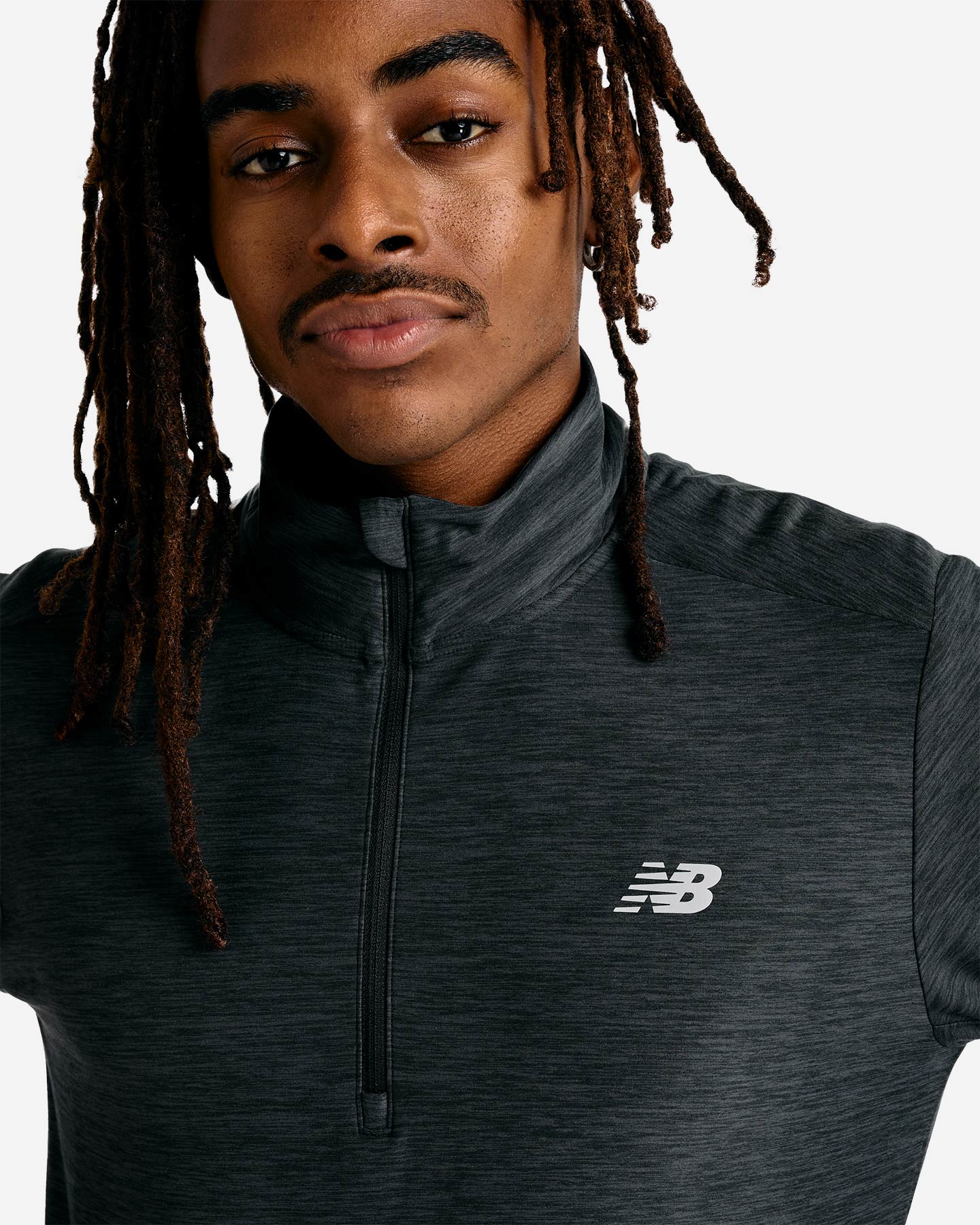 Maglia running NEW BALANCE SPACE M - Nero - 3 | Cisalfa Sport