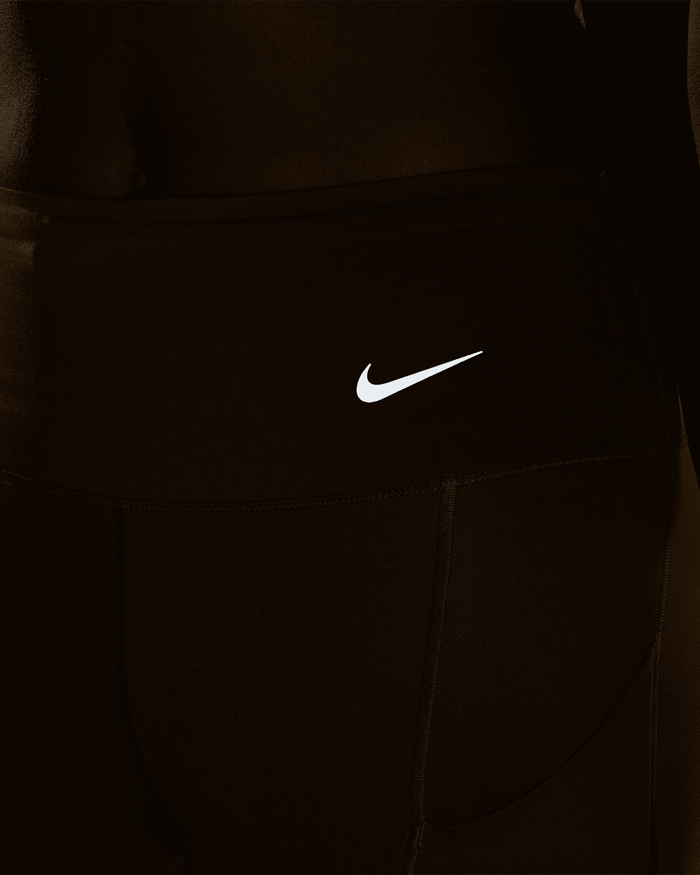 Fuseaux running NIKE DRI FIT GO MR 7/8 W - Nero - 3 | Cisalfa Sport