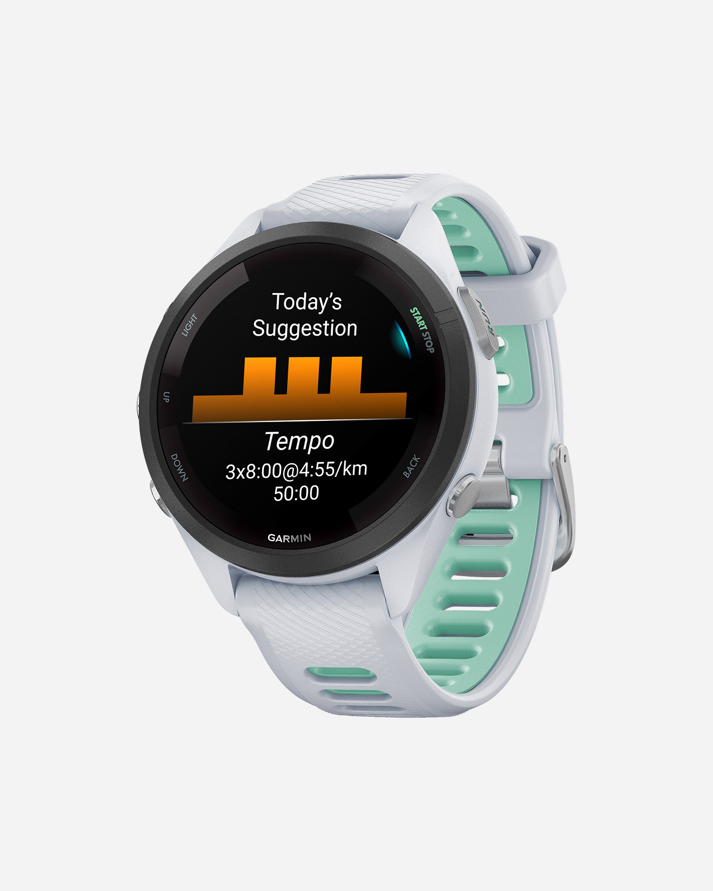 Orologio multifunzione GARMIN FORERUNNER 265S  - Bianco - 2 | Cisalfa Sport