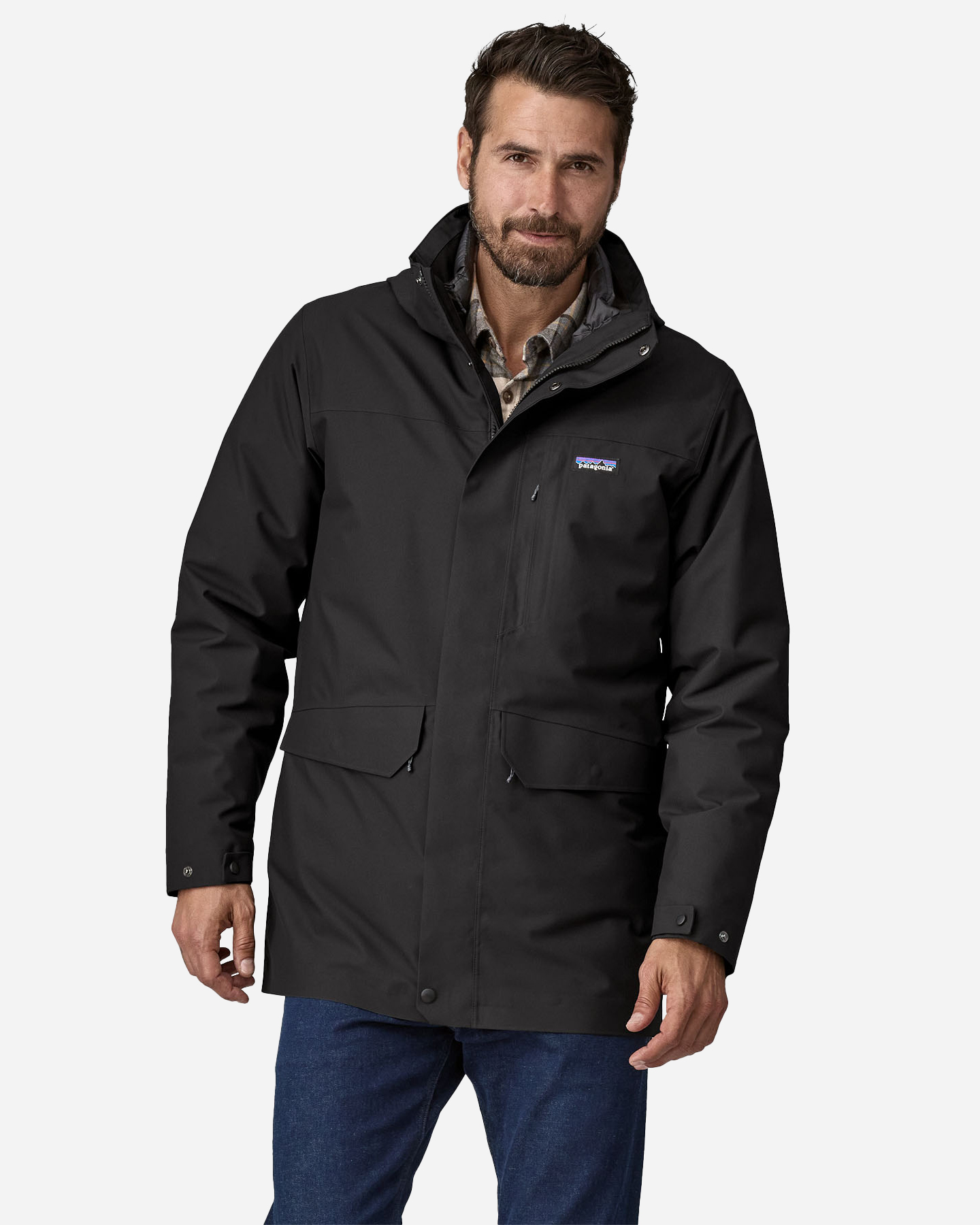Giacca outdoor PATAGONIA TRES M 3IN1 M - Nero - 3 | Cisalfa Sport