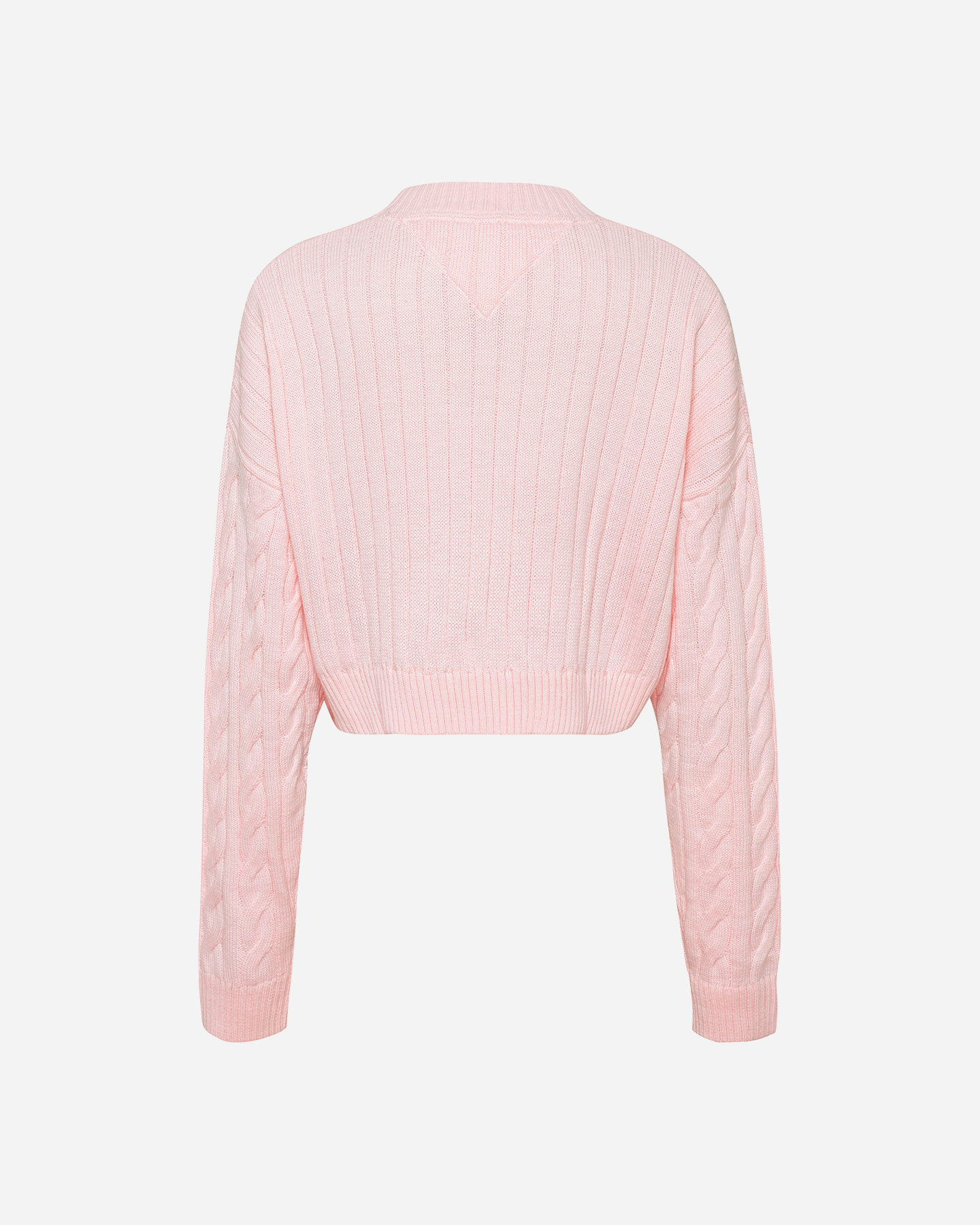 Maglione TOMMY HILFIGER BOXY CENTER FLAG W - Rosa - 1 | Cisalfa Sport