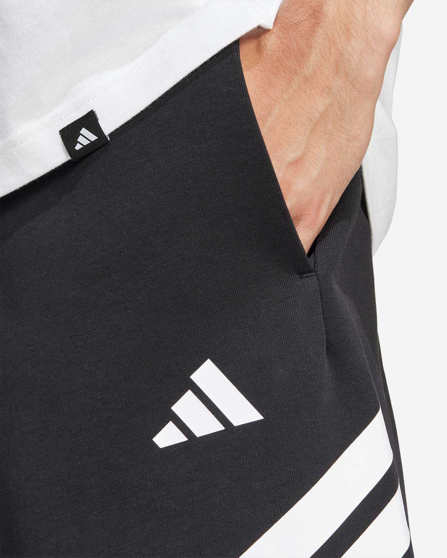 Pantaloncini ADIDAS 3STRIPES M - Nero - 5 | Cisalfa Sport
