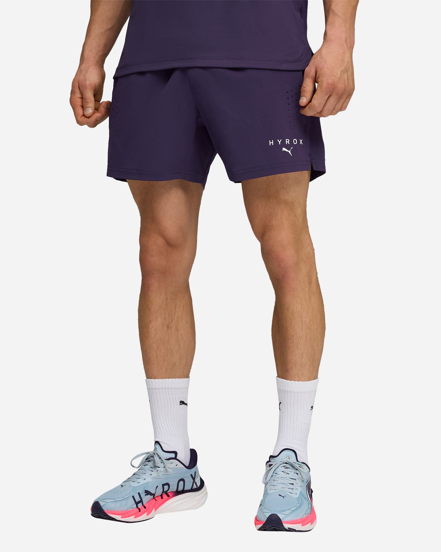 Pantalone training PUMA HYROX M - Viola - 2 | Cisalfa Sport