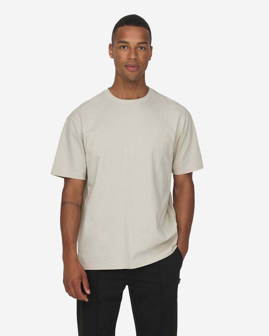 T-shirt ONLY & SONS FRED RELAXED M - Beige - 2 | Cisalfa Sport