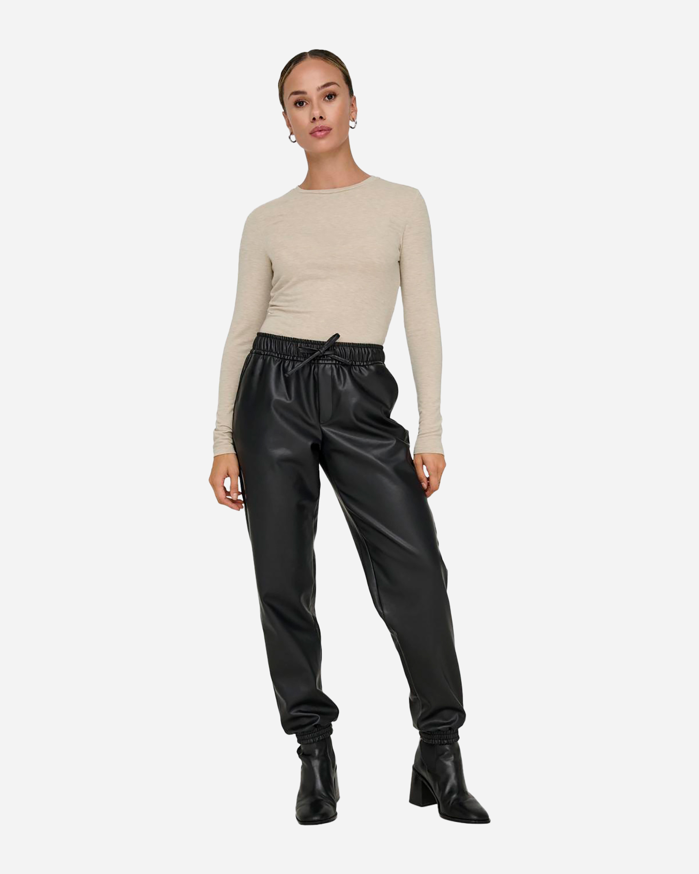 T-shirt ONLY SIA W - Beige - 3 | Cisalfa Sport