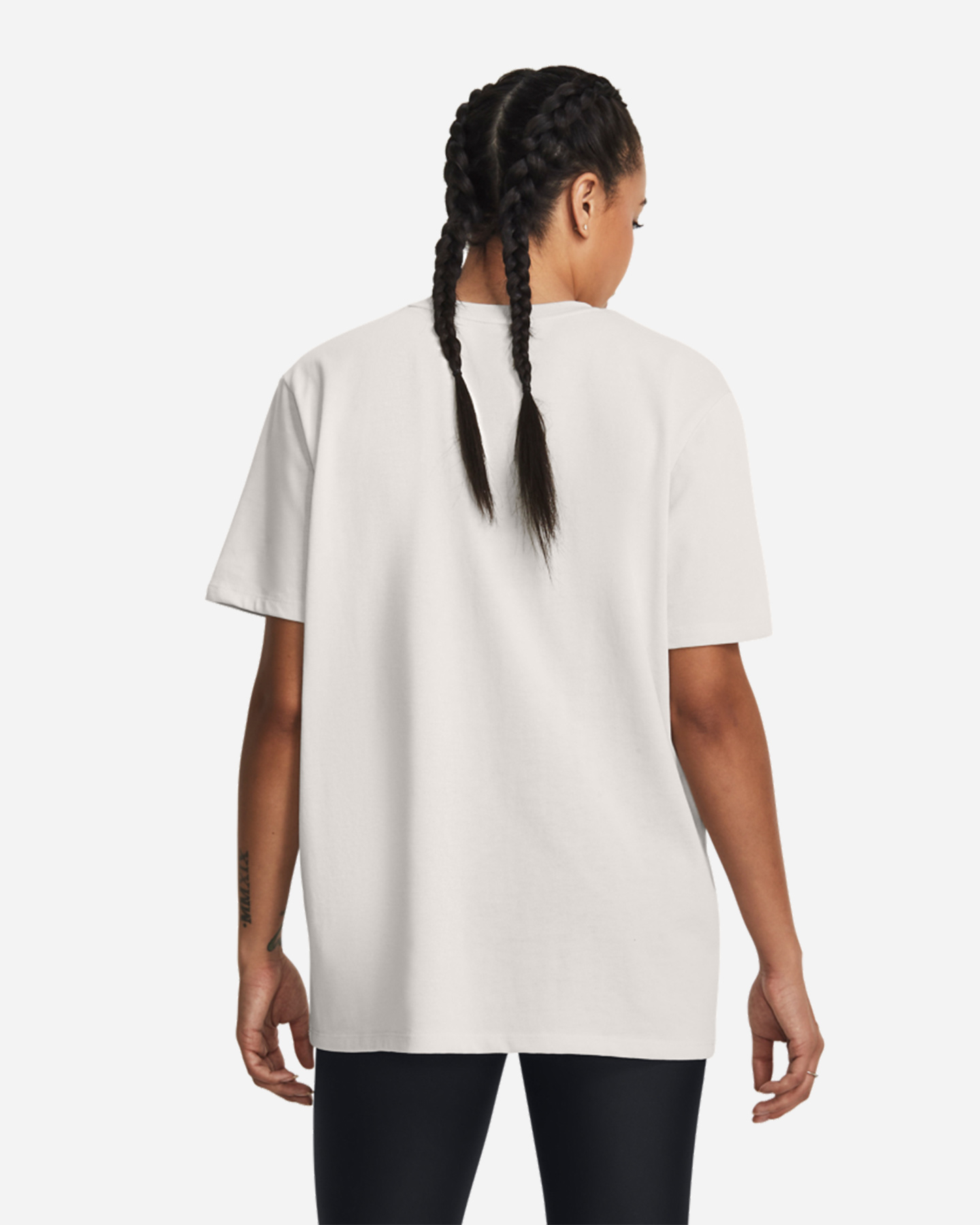 T-shirt UNDER ARMOUR THE ROCK W - Bianco - 1 | Cisalfa Sport