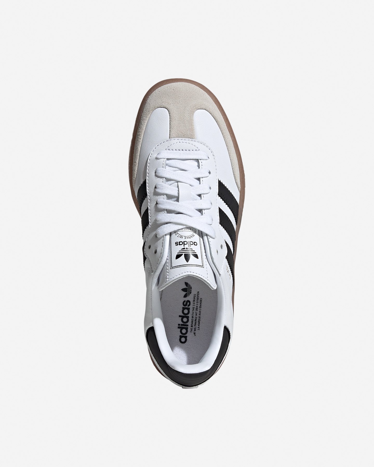Scarpe sneakers ADIDAS SAMBAE W - Bianco - 2 | Cisalfa Sport