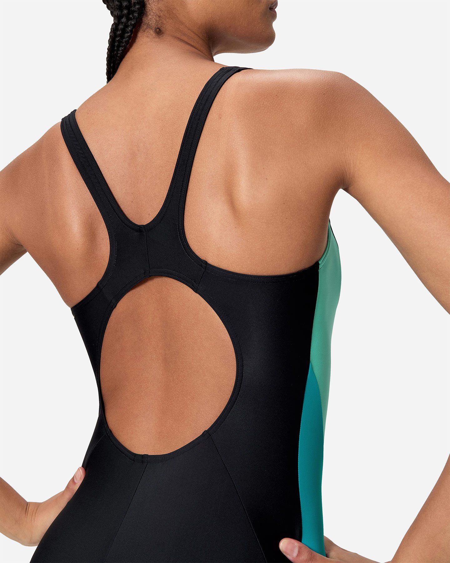 Costume piscina SPEEDO COLOURBLOCK SPLICE 2.0 W - Grigio - 5 | Cisalfa Sport