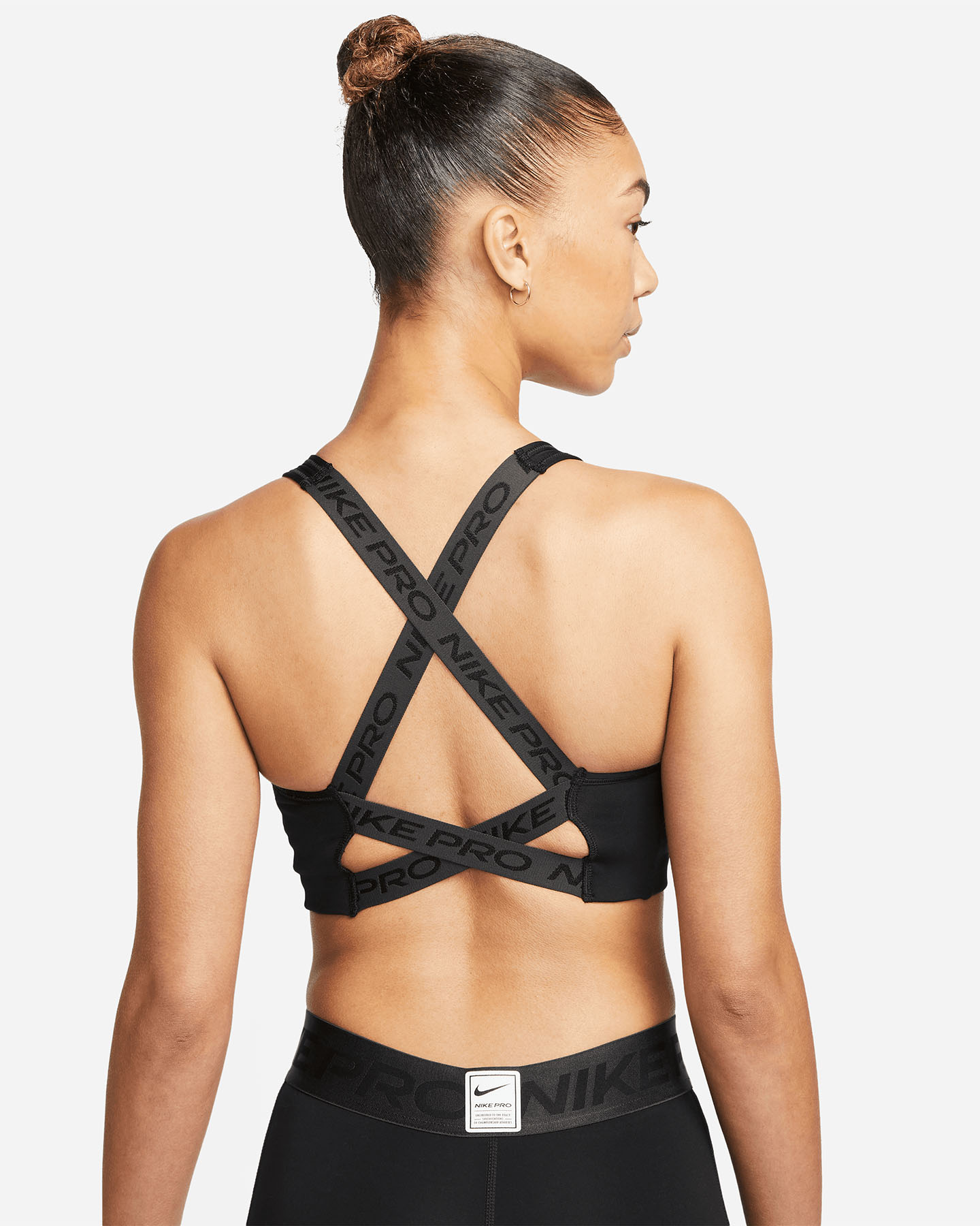 Bra training NIKE POLY CROSSED W - Nero - 1 | Cisalfa Sport