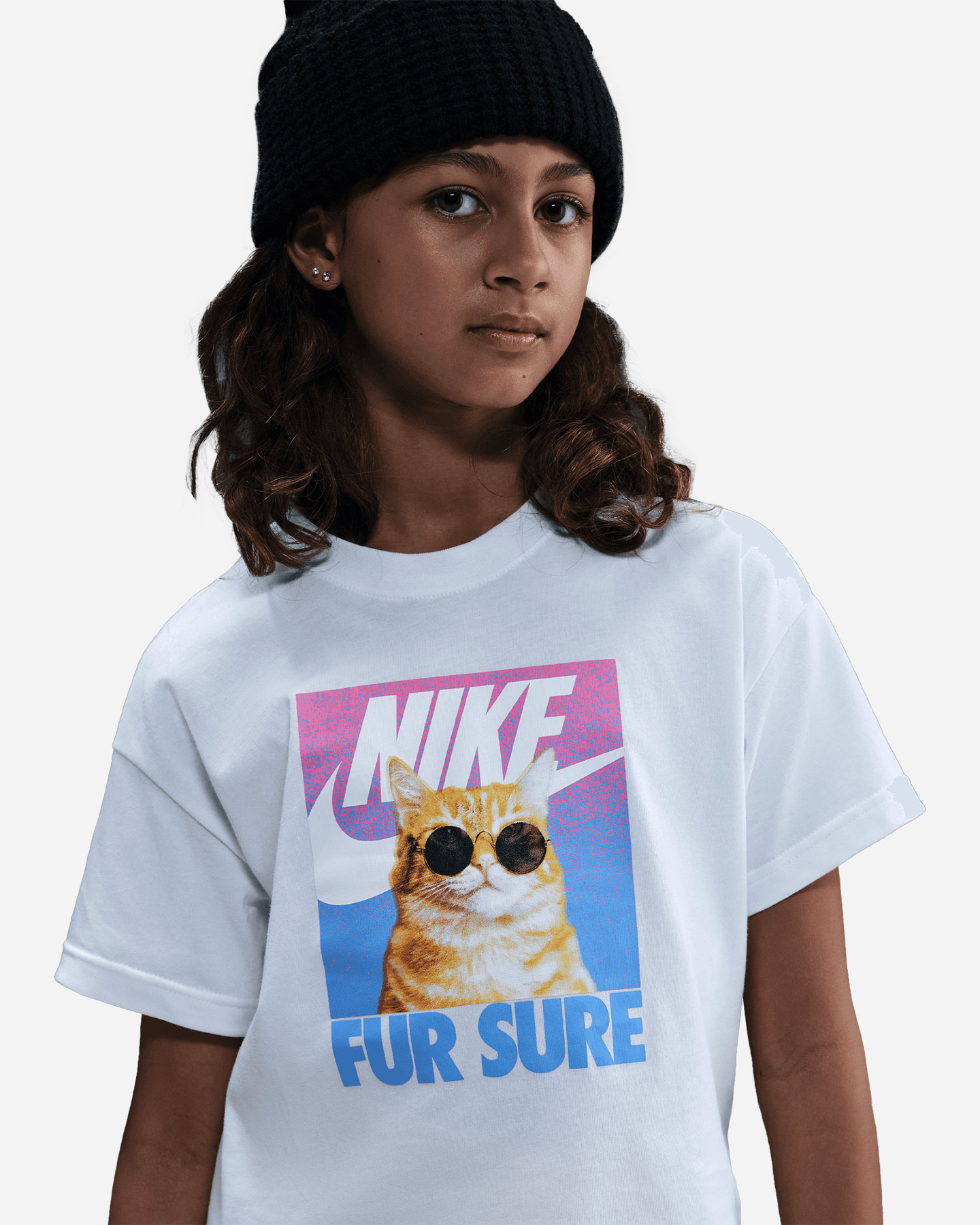 T-shirt NIKE CUTE ANIMAL JR - Bianco - 3 | Cisalfa Sport