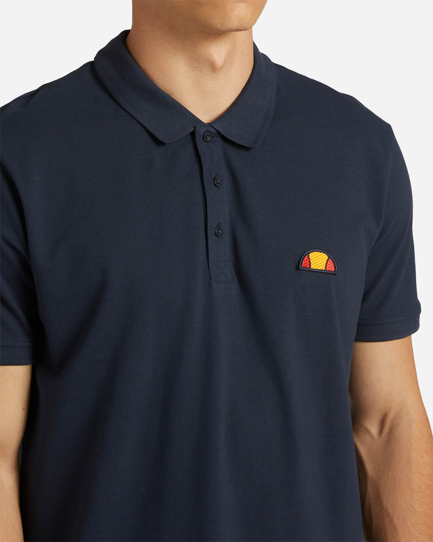 Polo ELLESSE CLASSIC PATCH M - Blu - 4 | Cisalfa Sport