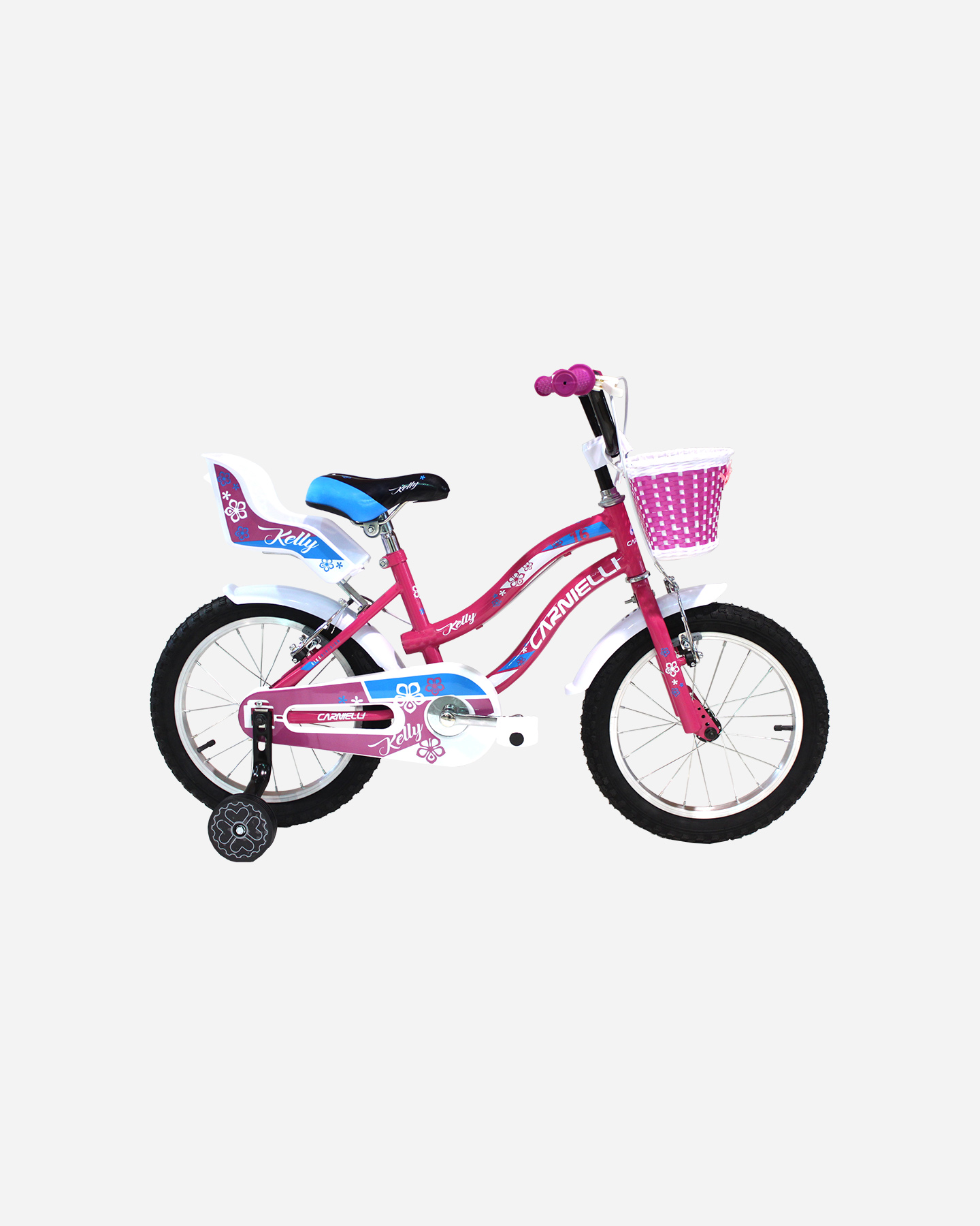 Bici junior CARNIELLI BIKE 16'' KELLY JR - Rosa - 0 | Cisalfa Sport