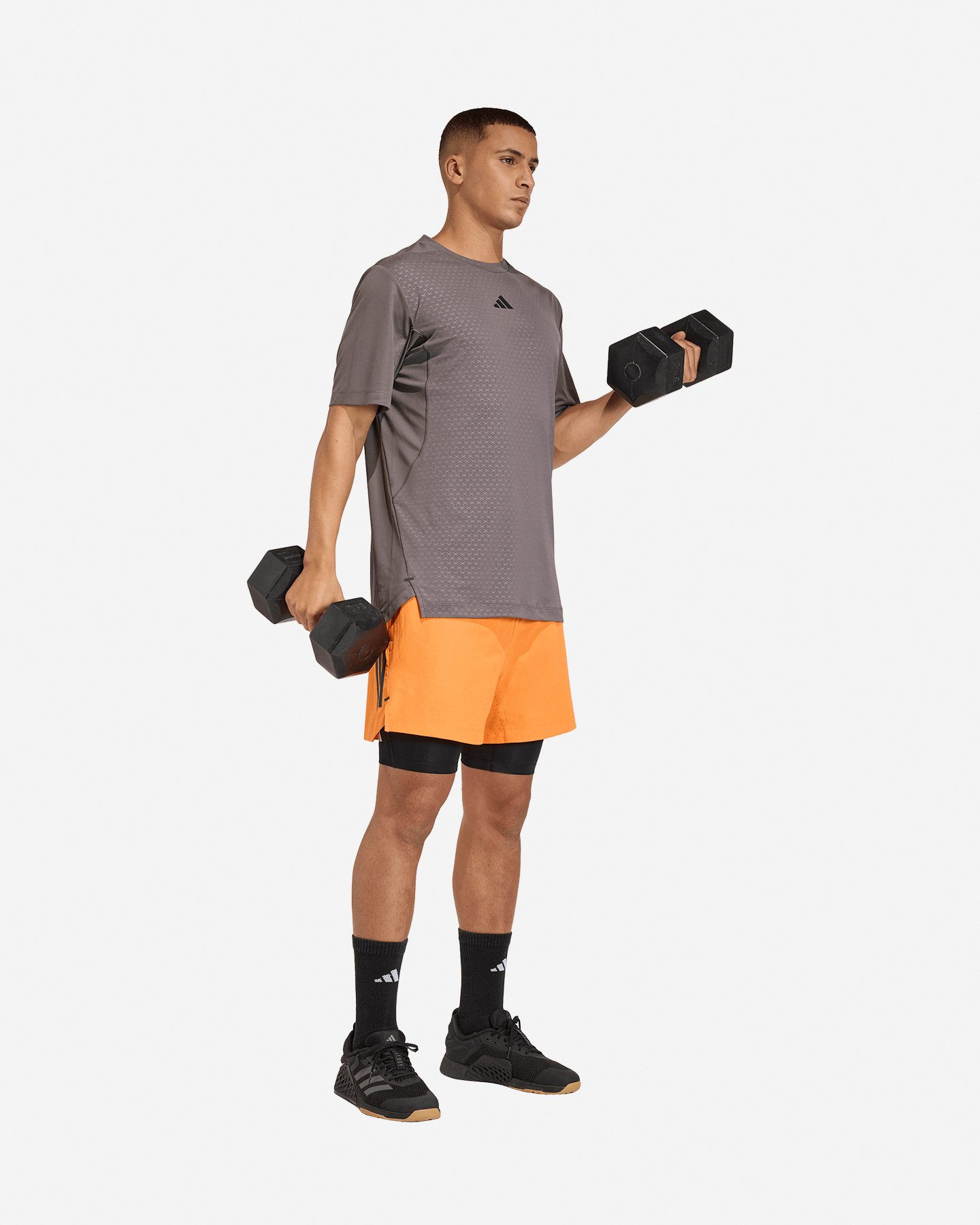 T-shirt training ADIDAS D4T POWER M - Grigio - 3 | Cisalfa Sport