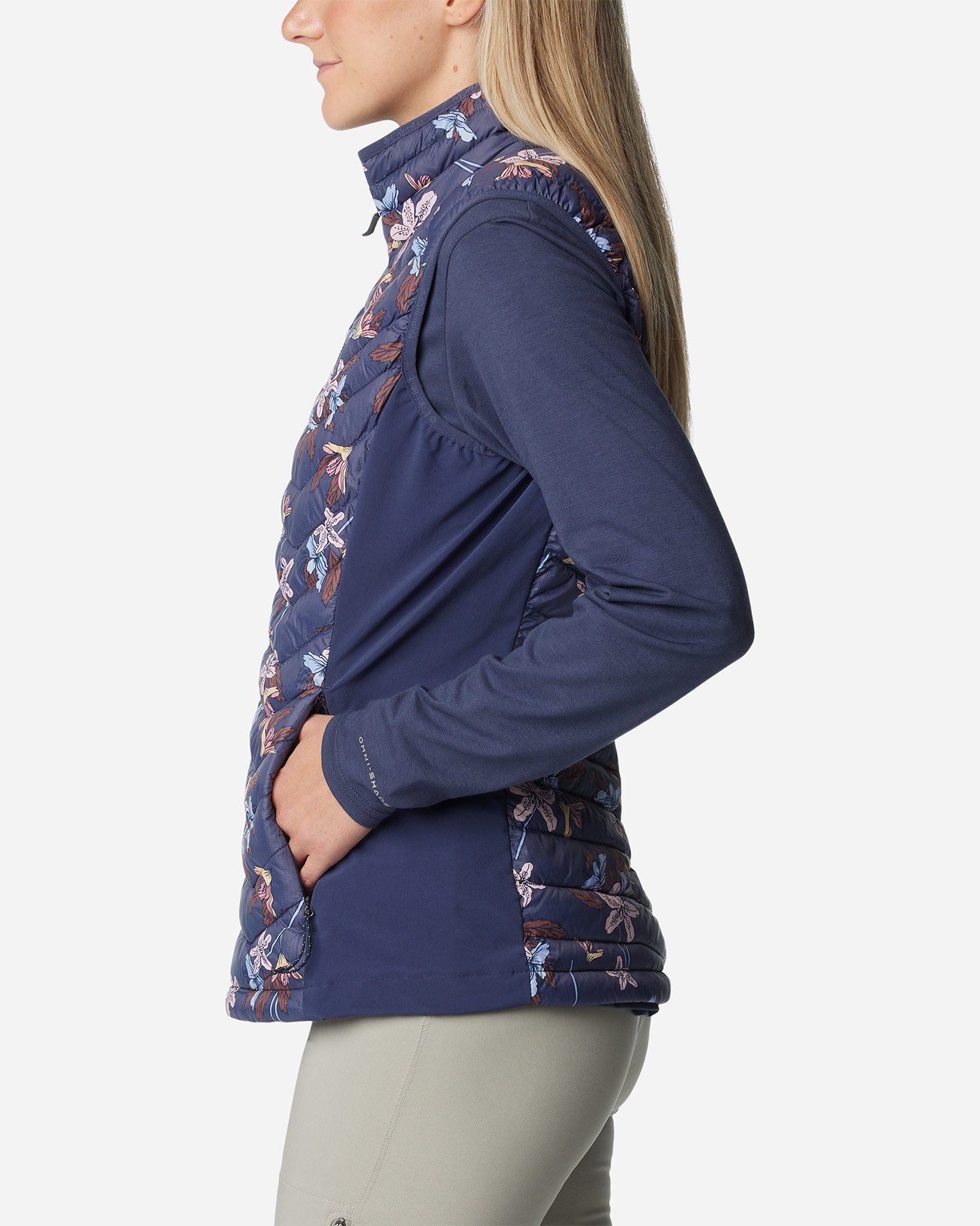 Gilet COLUMBIA POWDER PASS W - Blu Navy - 1 | Cisalfa Sport