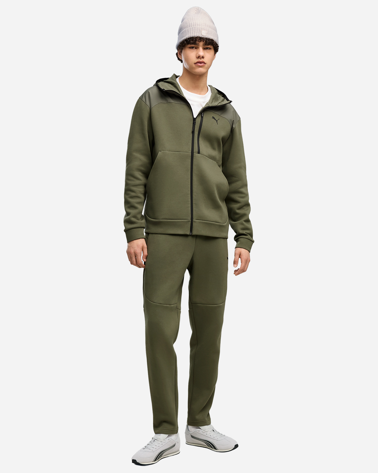 Felpa PUMA TECH M - Verde - 4 | Cisalfa Sport