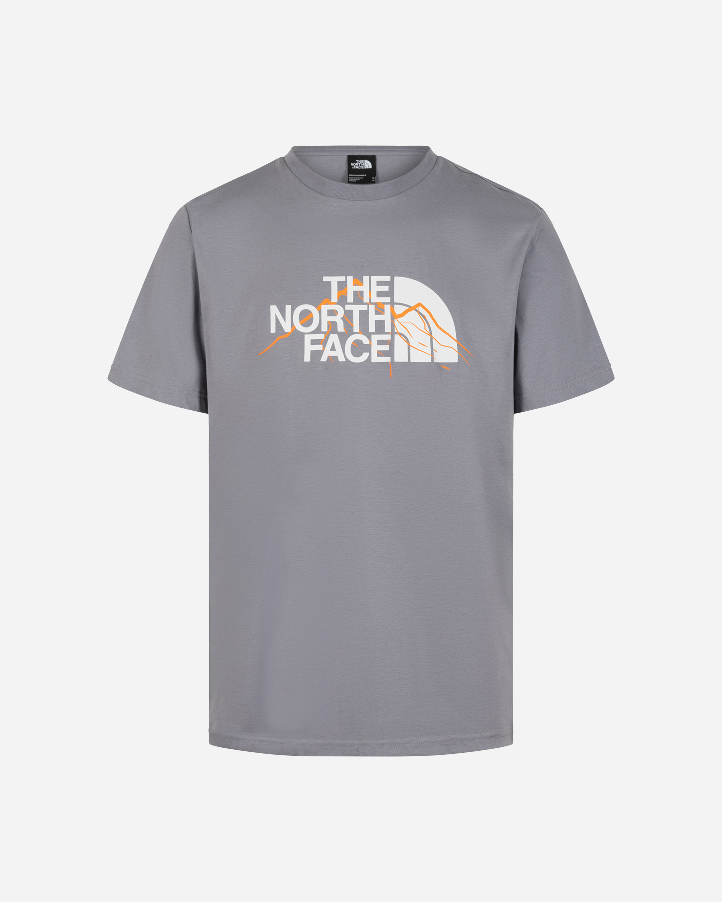 T-shirt THE NORTH FACE MOUNTAIN LINE M - Grigio - 0 | Cisalfa Sport