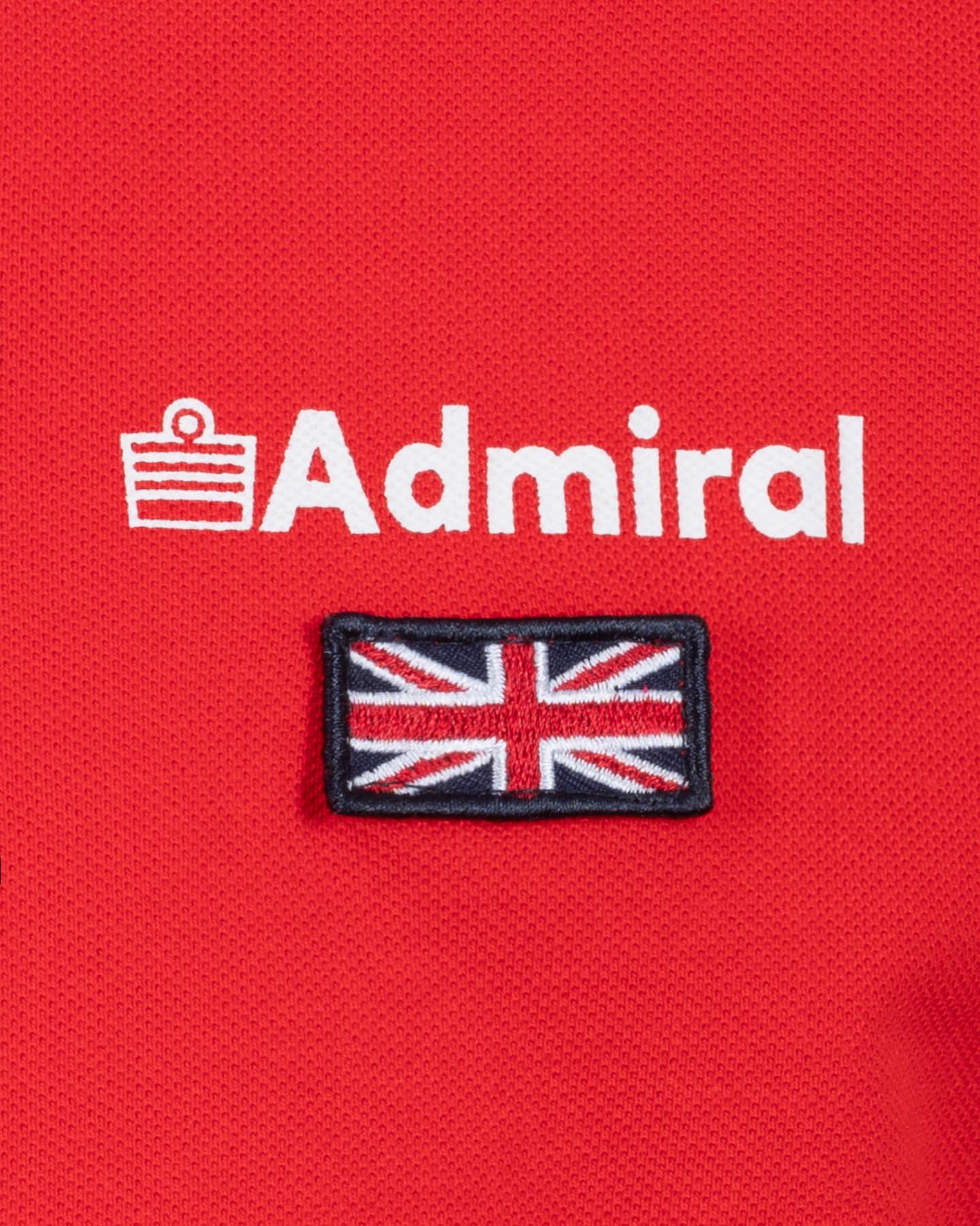 Polo ADMIRAL LIFESTYLE JR - Rosso - 2 | Cisalfa Sport