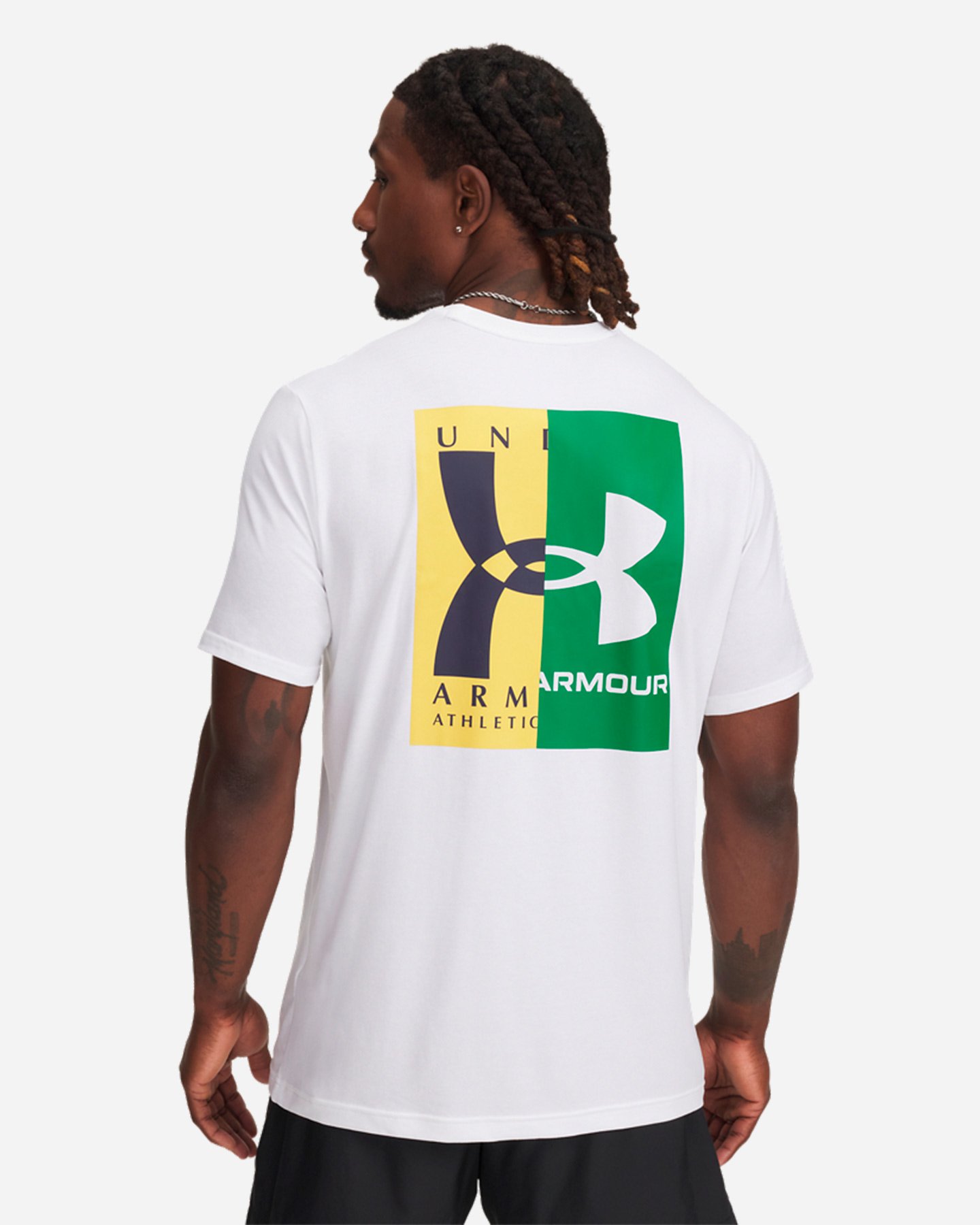 T-shirt UNDER ARMOUR 60-40S 3LOGO M - Bianco - 1 | Cisalfa Sport