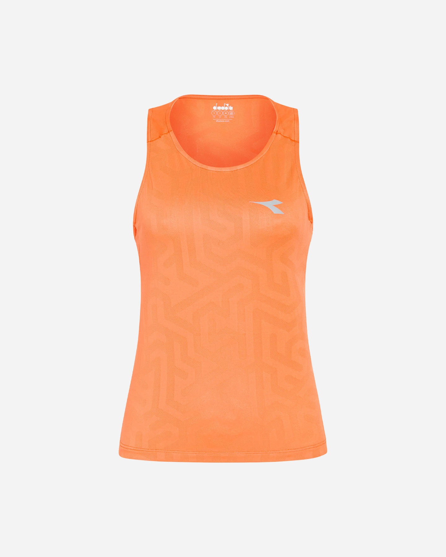 Canotta running DIADORA SUPERLIGHT W - Arancione - 0 | Cisalfa Sport