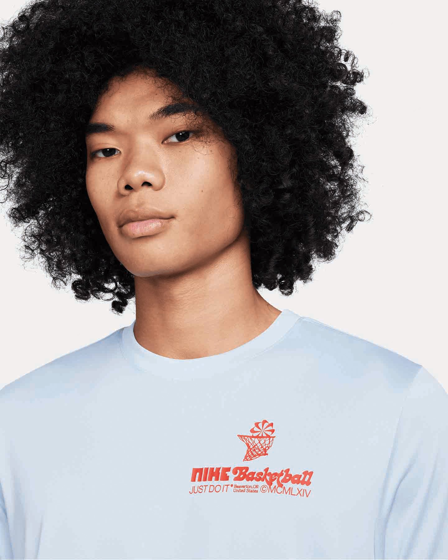 Maglia basket NIKE DRI FIT POWER M - Blu - 2 | Cisalfa Sport