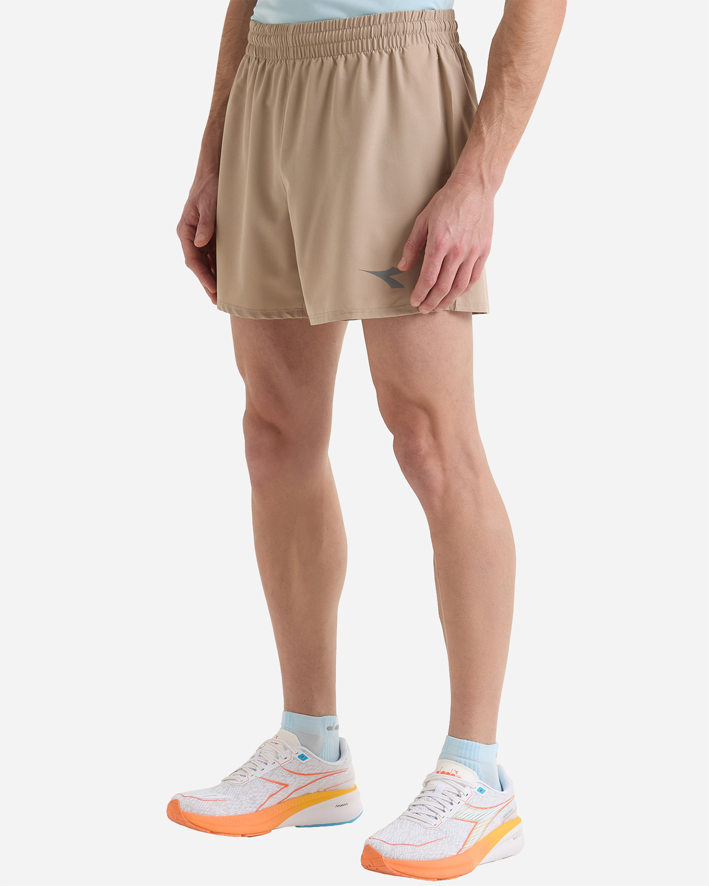 Short running DIADORA RUN M - Beige - 1 | Cisalfa Sport