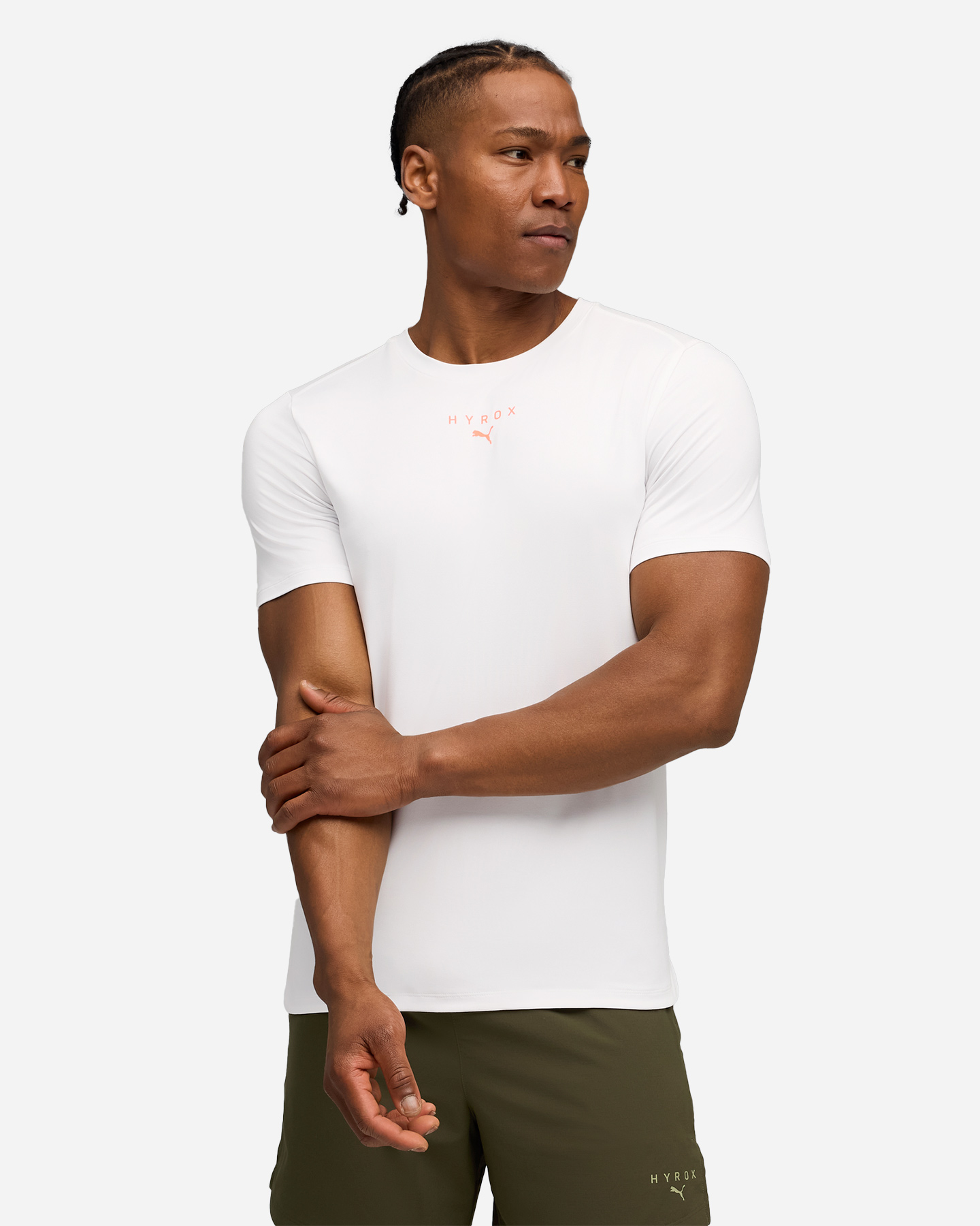 T-shirt training PUMA HYROX CLOUDSPUN THERMOADAPT M - Bianco - 2 | Cisalfa Sport