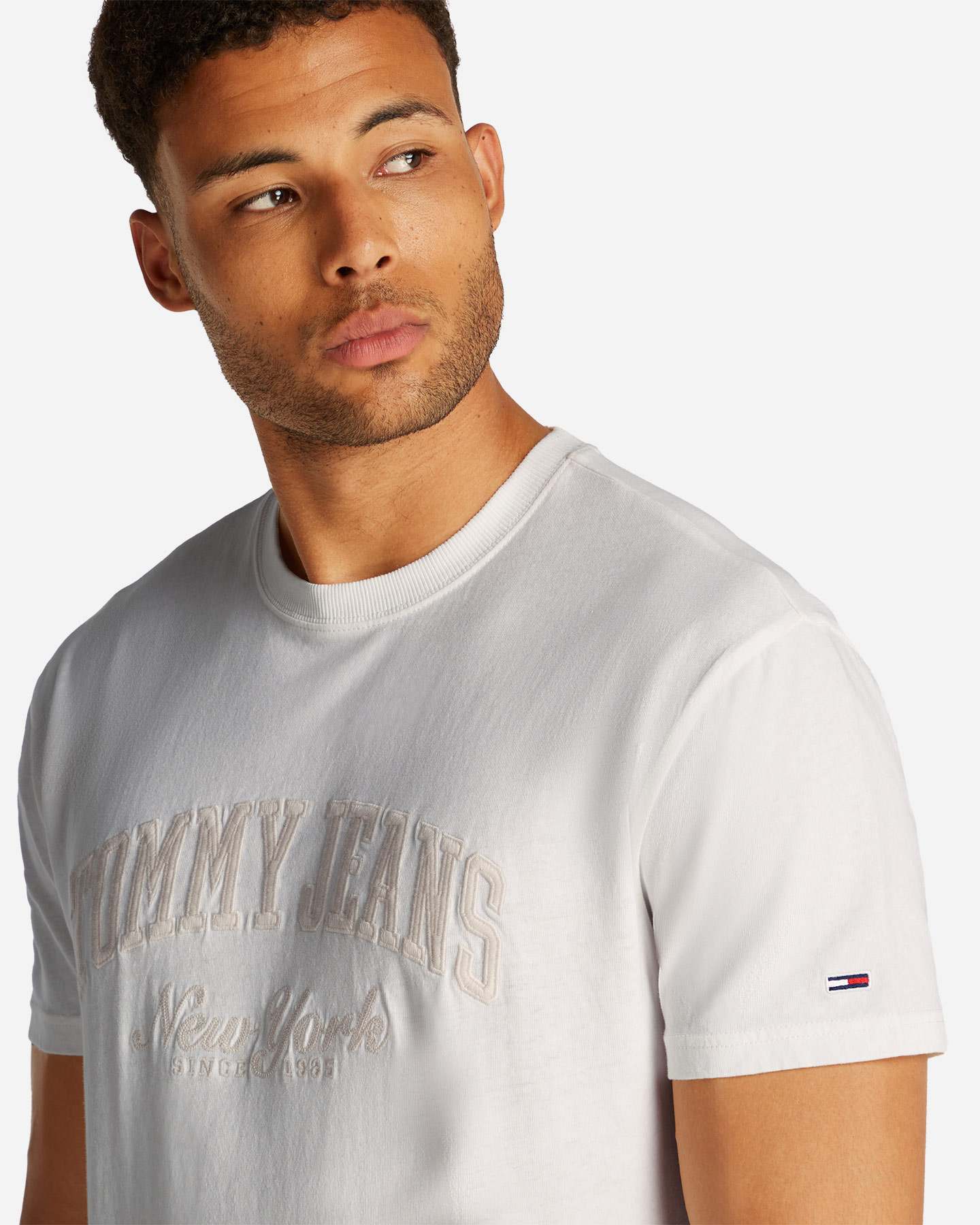 T-shirt TOMMY HILFIGER VINTAGE VARSITY M - Bianco - 4 | Cisalfa Sport