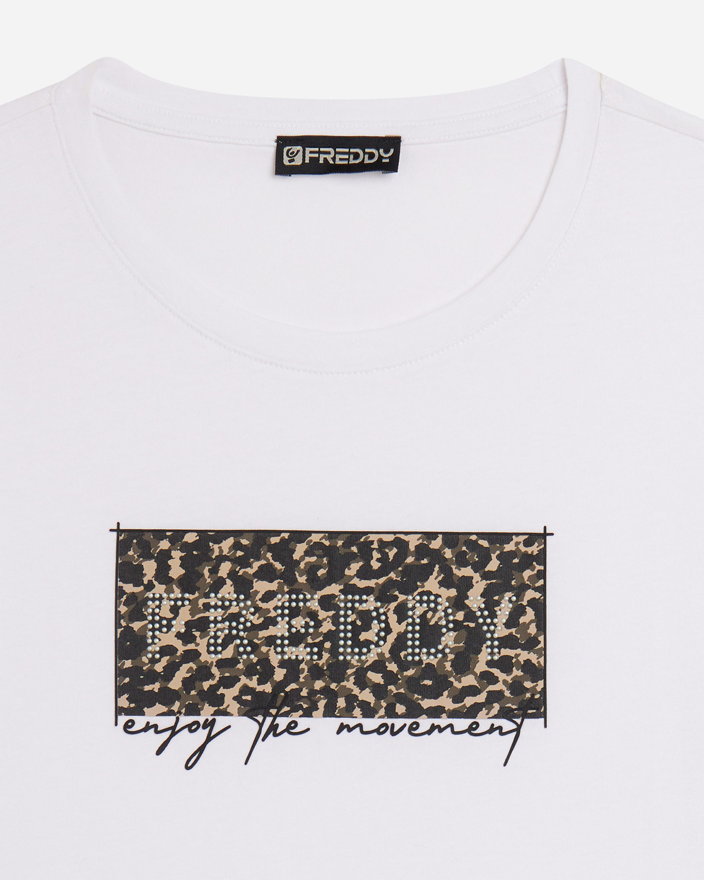 T-shirt FREDDY MACULATO W - Bianco - 4 | Cisalfa Sport