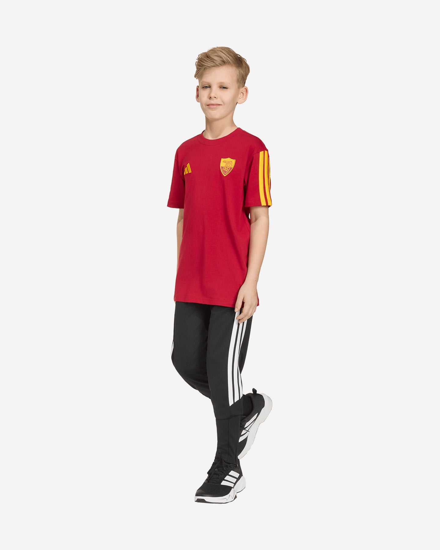 Abbigliamento calcio ufficiale ADIDAS DNA AS ROMA 26-27 JR - Rosso - 2 | Cisalfa Sport