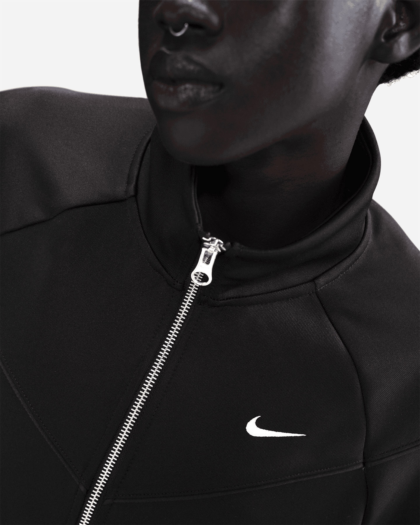 Felpa NIKE TRIACETATO MODERN W - Nero - 5 | Cisalfa Sport