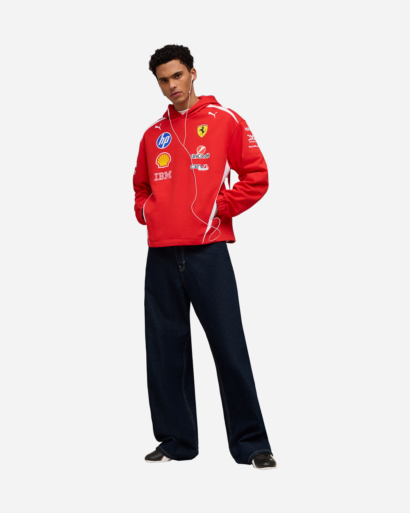 Felpa PUMA FERRARI AUTHENTIC REPLICA M - Rosso - 2 | Cisalfa Sport