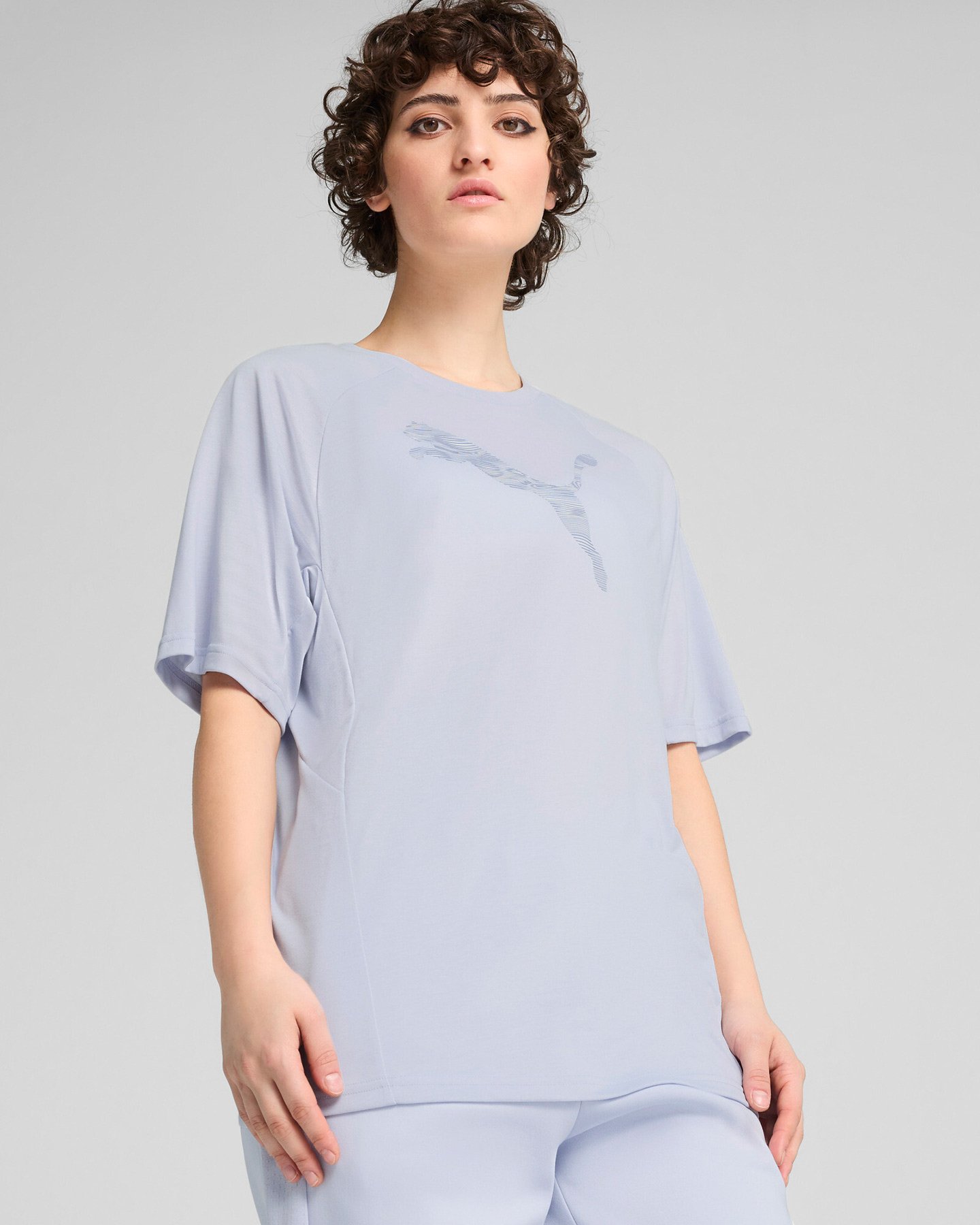 T-shirt PUMA EVOSTRIPE W - Lilla - 2 | Cisalfa Sport