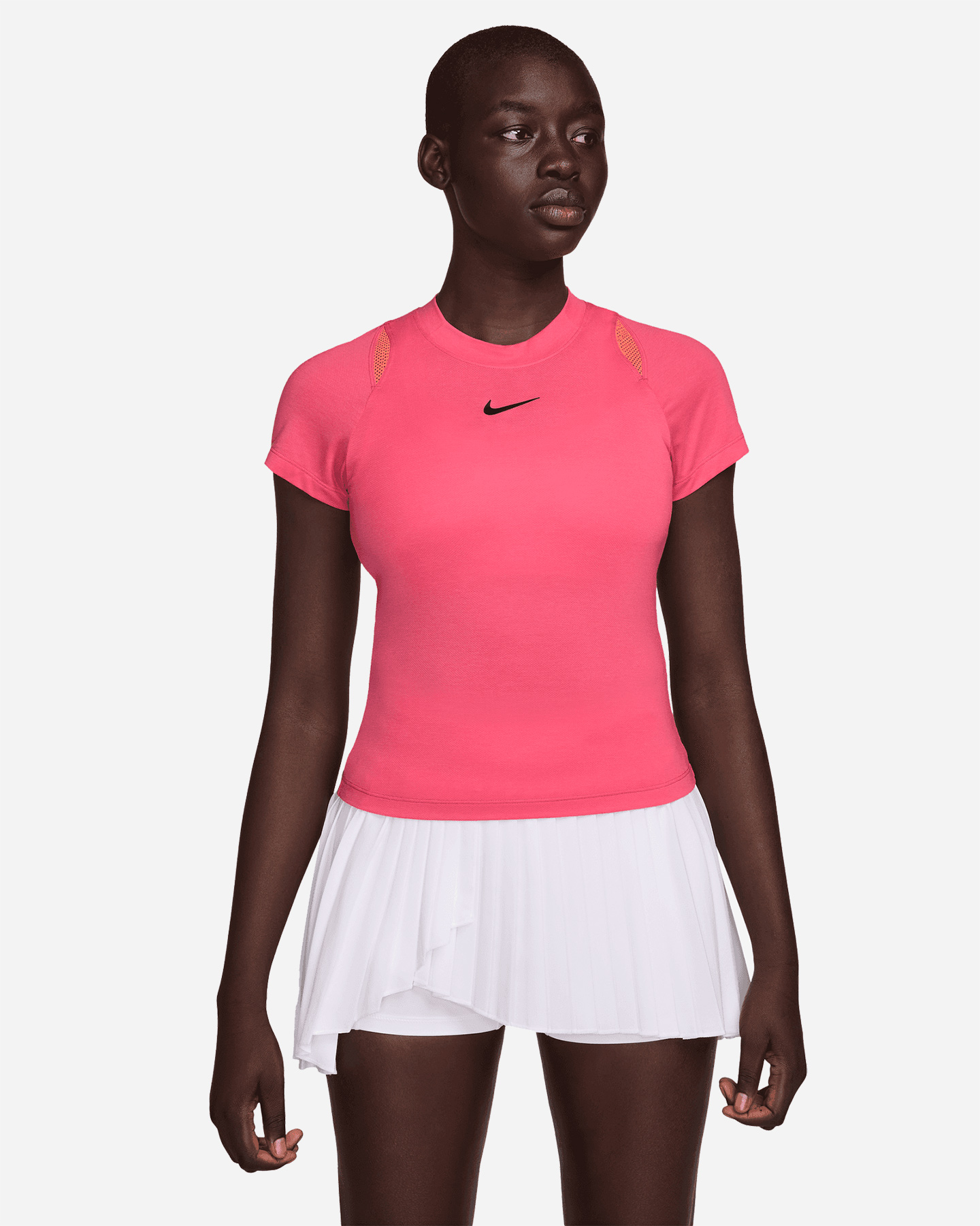 T-shirt tennis NIKE ADVANTAGE W - Rosa - 0 | Cisalfa Sport