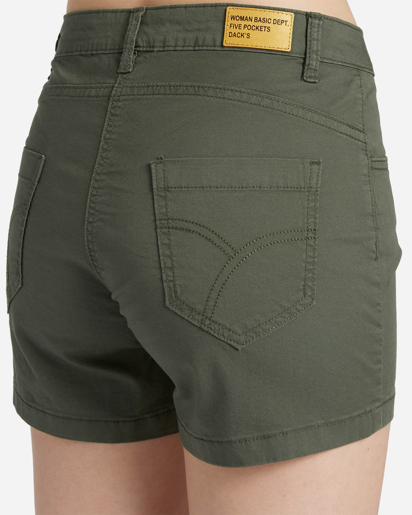 Bermuda DACK'S BASIC COLLECTION W - Verde - 3 | Cisalfa Sport