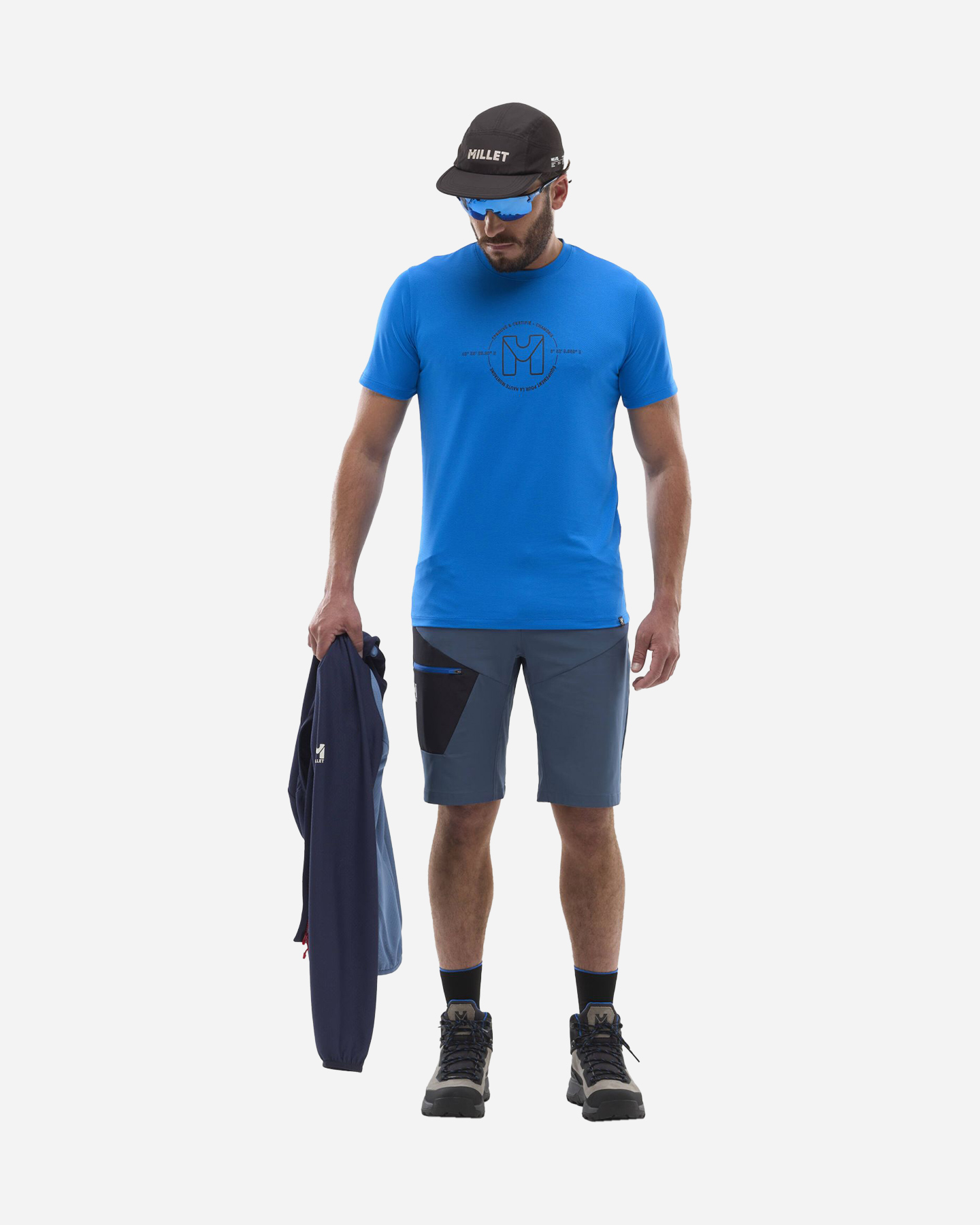 T-shirt MILLET UBIC LIGHT M - Blu - 3 | Cisalfa Sport