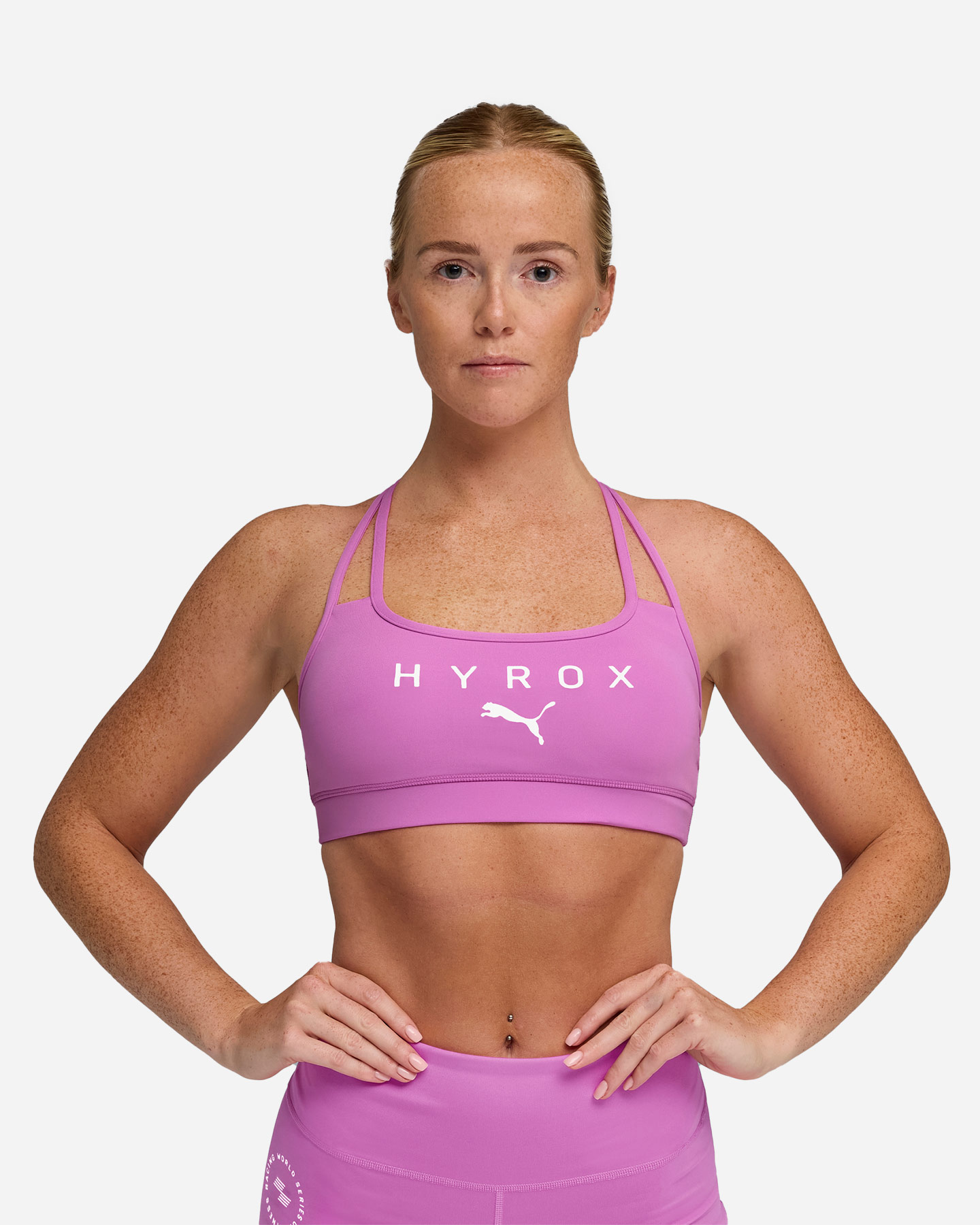 Bra training PUMA HYROX W - Fucsia - 2 | Cisalfa Sport