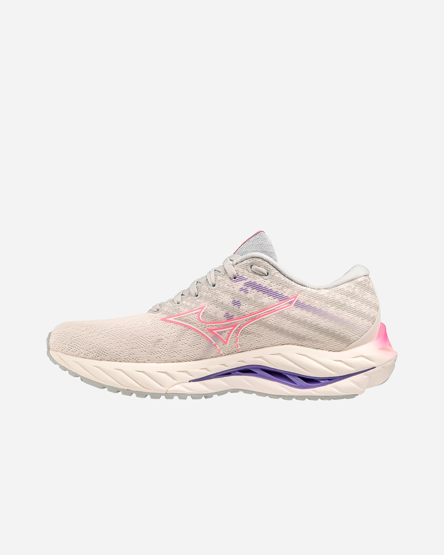 Scarpe running MIZUNO WAVE INSPIRE 19 W - Bianco - 5 | Cisalfa Sport