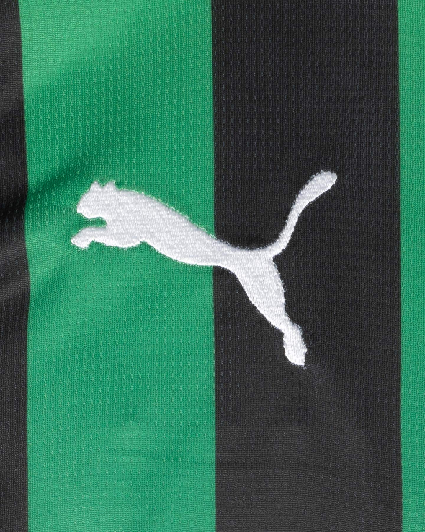 Maglia calcio ufficiale PUMA SASSUOLO HOME 24-25 M - Nero - 2 | Cisalfa Sport