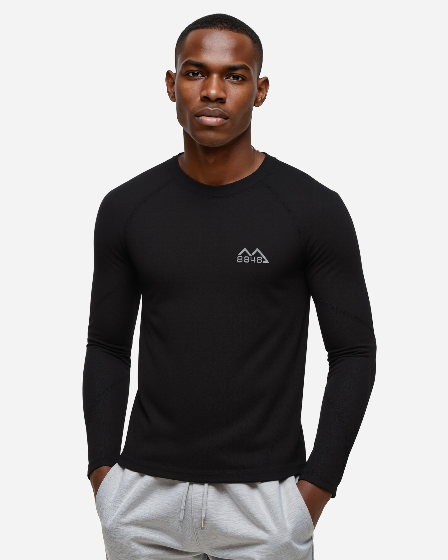 Maglia intimo tecnico 8848 MOUNTAIN ESSENTIAL M - Nero - 2 | Cisalfa Sport