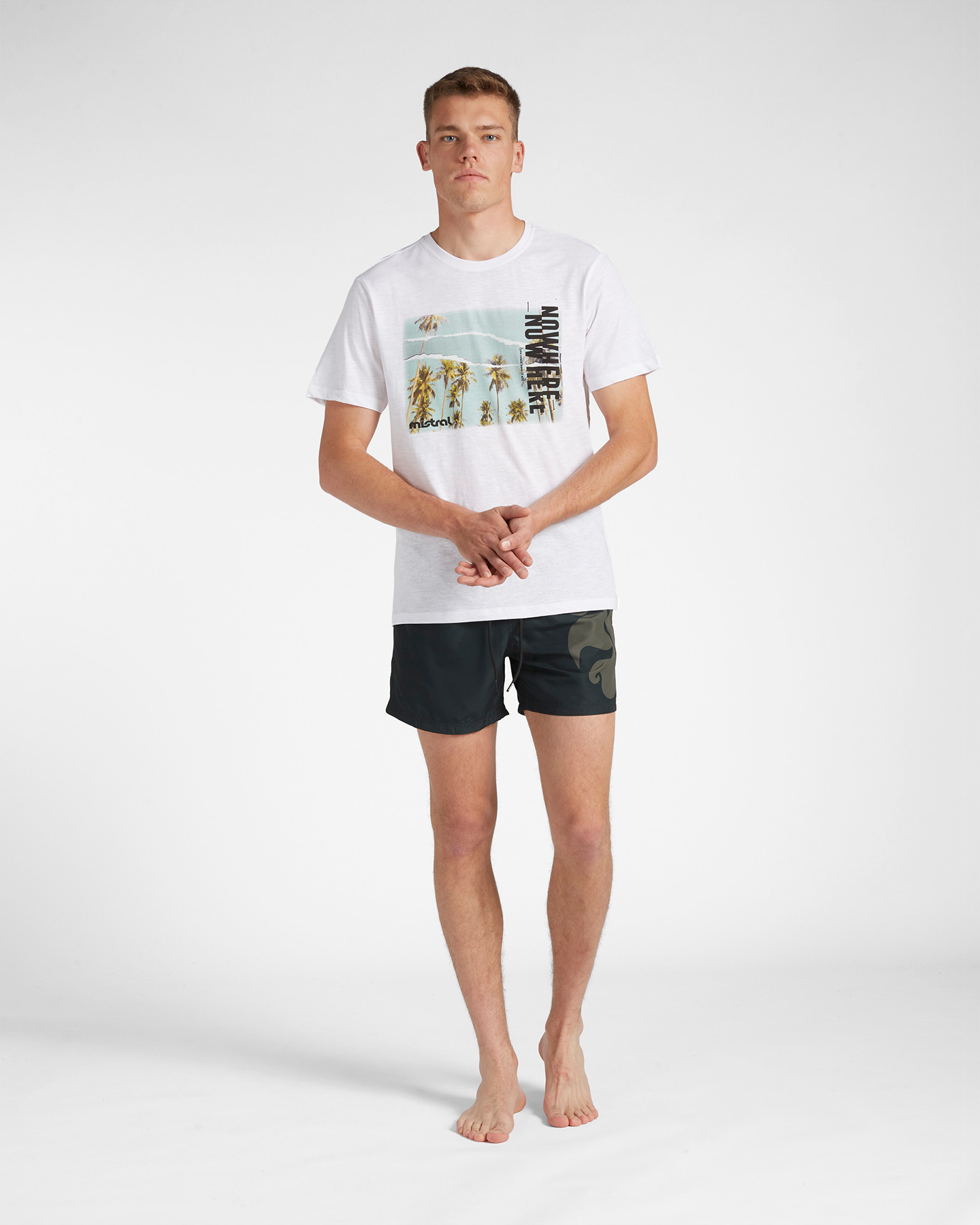 T-shirt MISTRAL ESSENTIAL M - Bianco - 1 | Cisalfa Sport