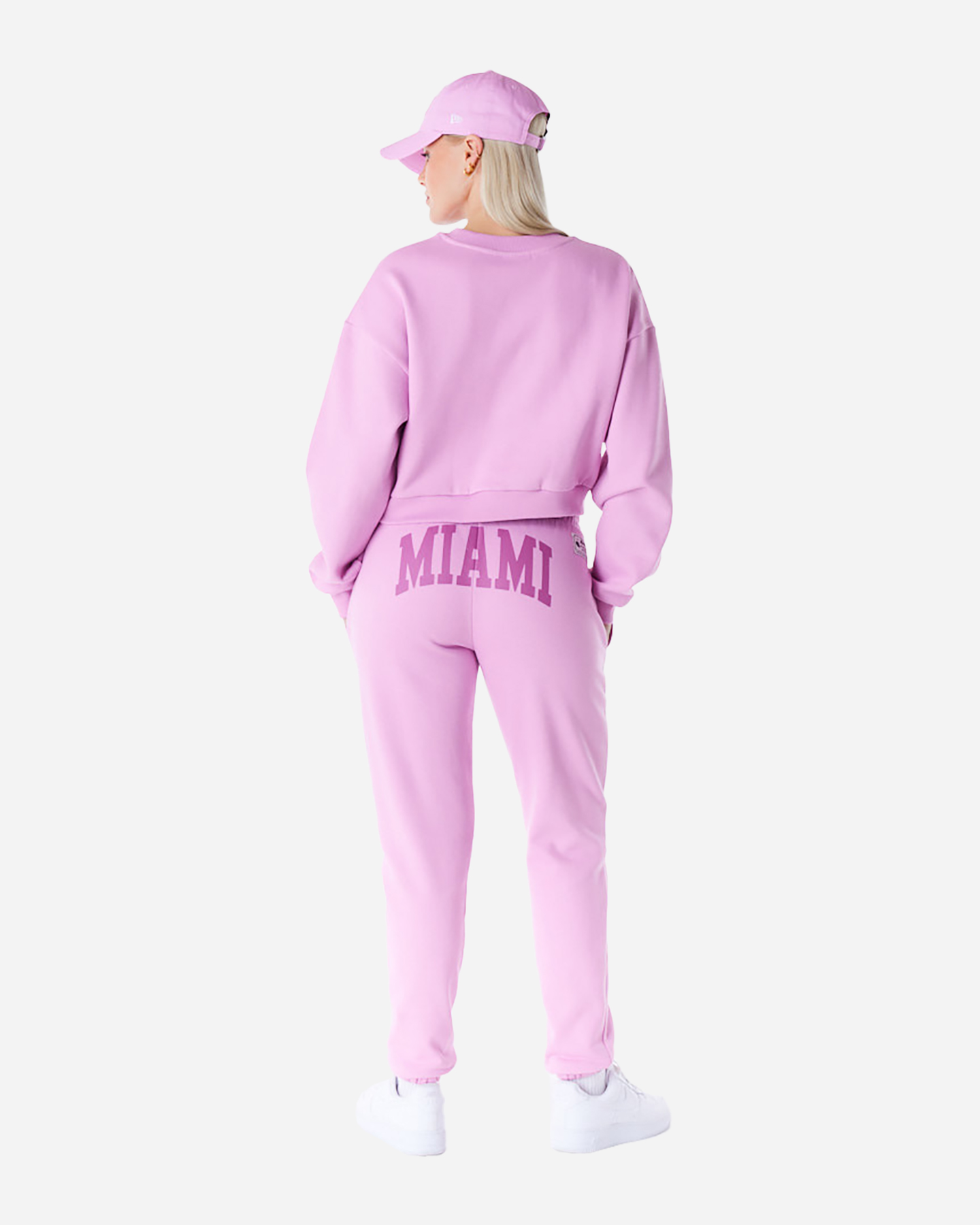 Felpa NEW ERA 9FORTY WRITTEN W - Rosa - 2 | Cisalfa Sport